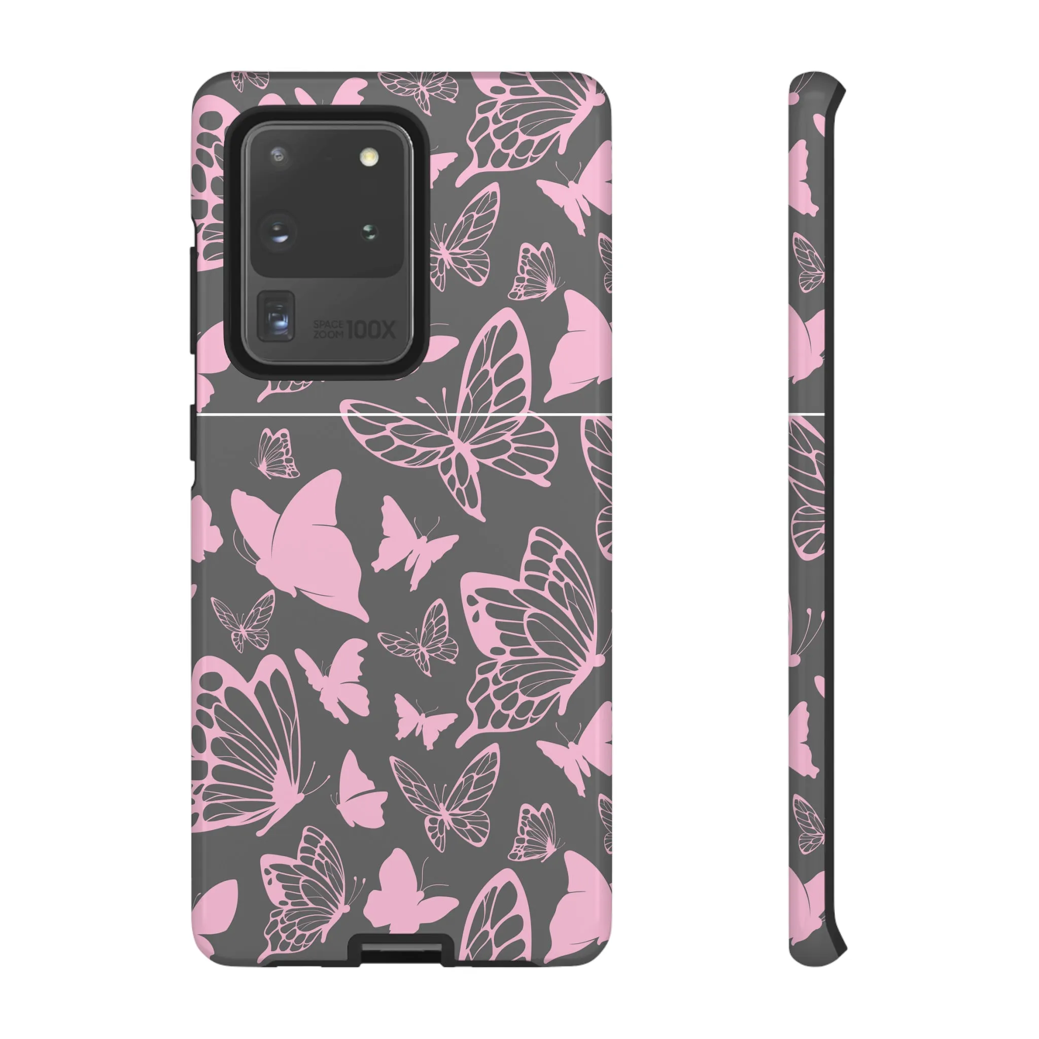 Phone Case with Butterfly Pattern Tough Cases