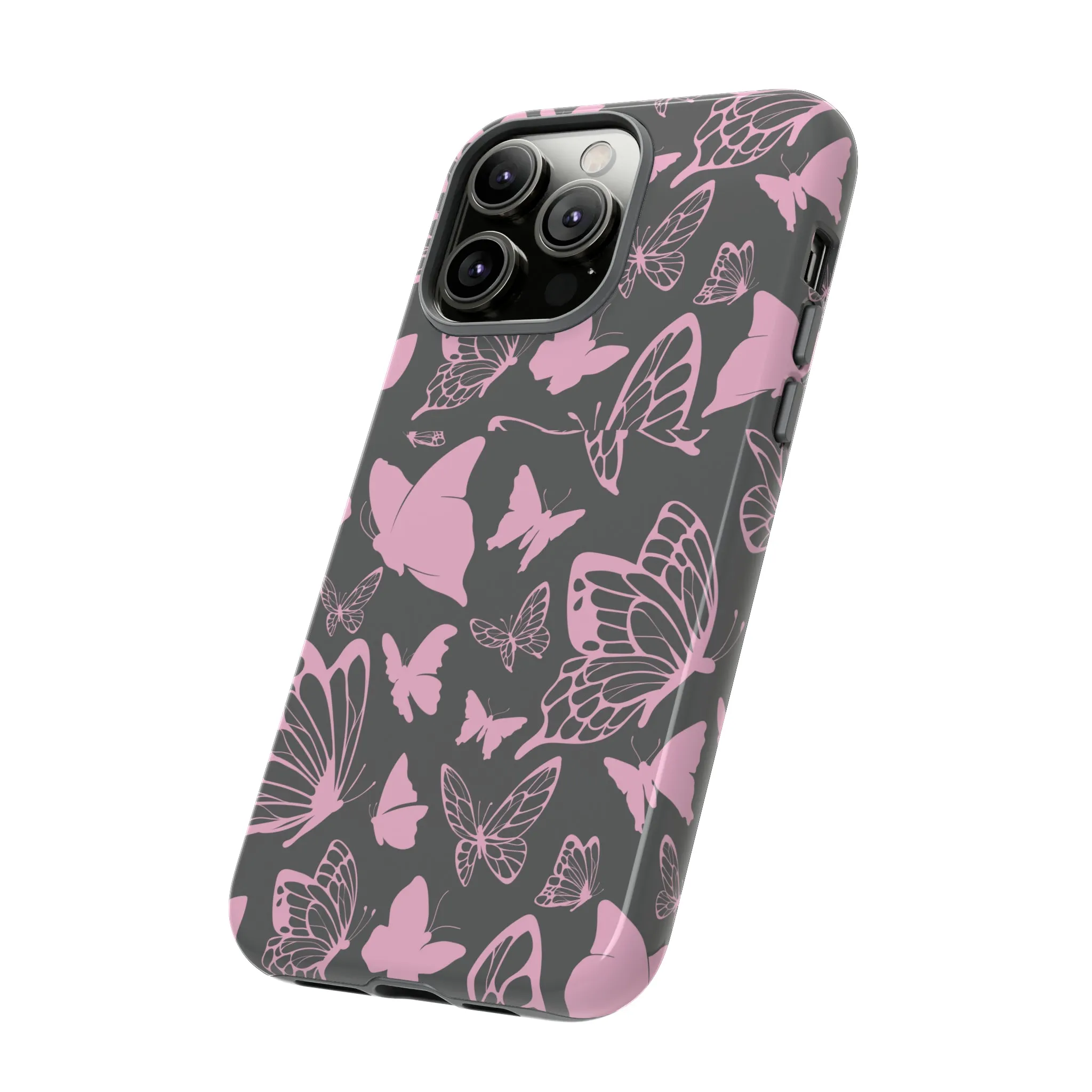 Phone Case with Butterfly Pattern Tough Cases