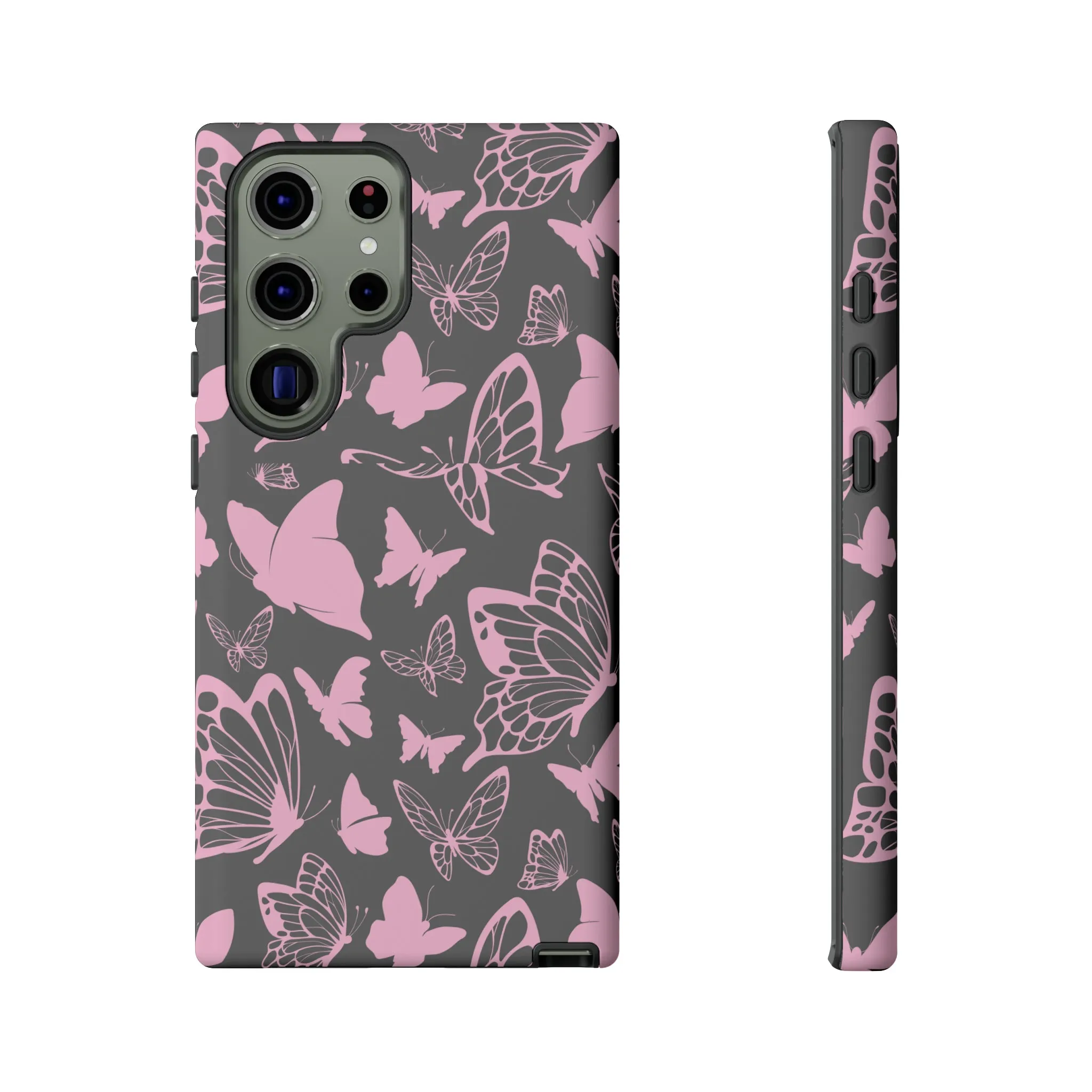 Phone Case with Butterfly Pattern Tough Cases