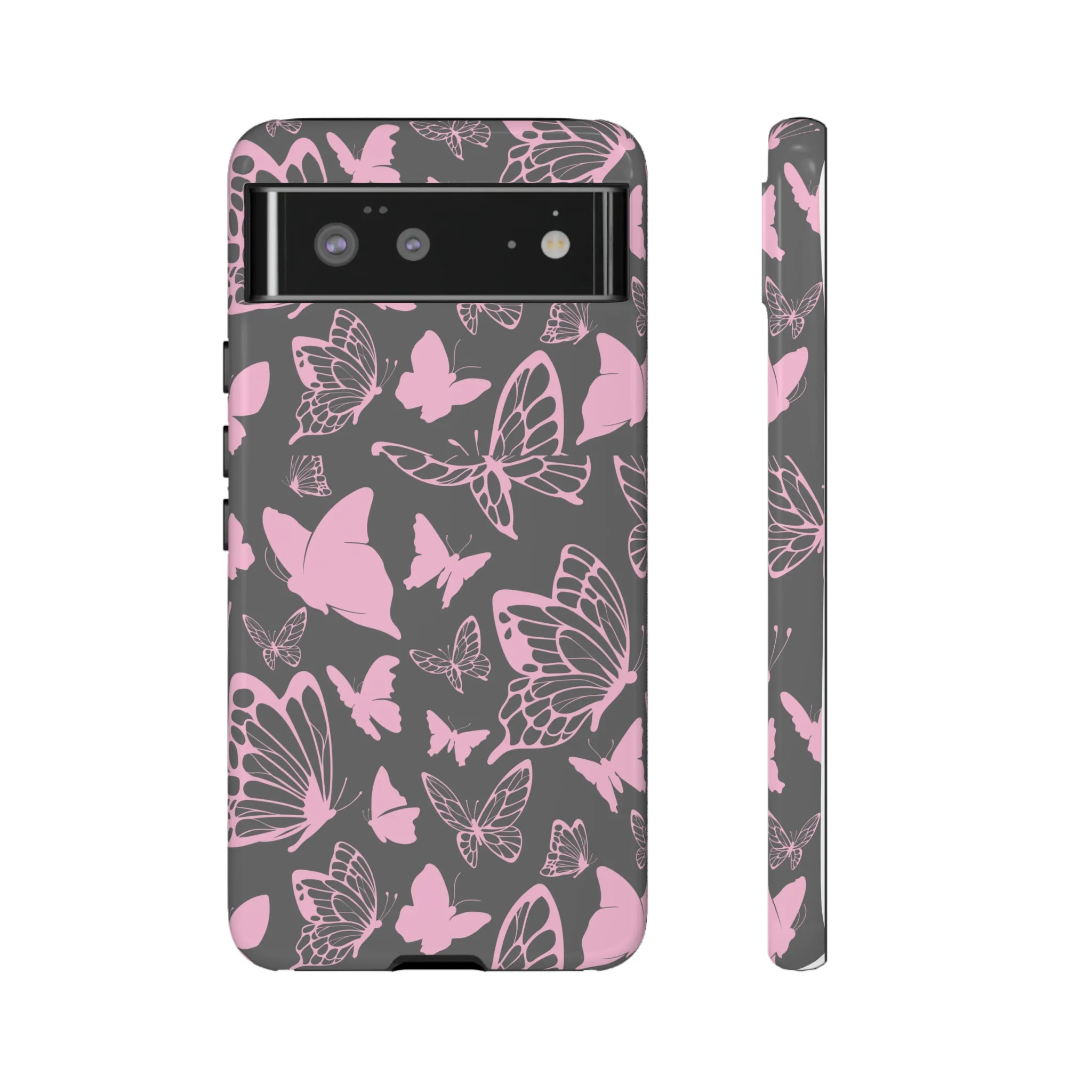 Phone Case with Butterfly Pattern Tough Cases