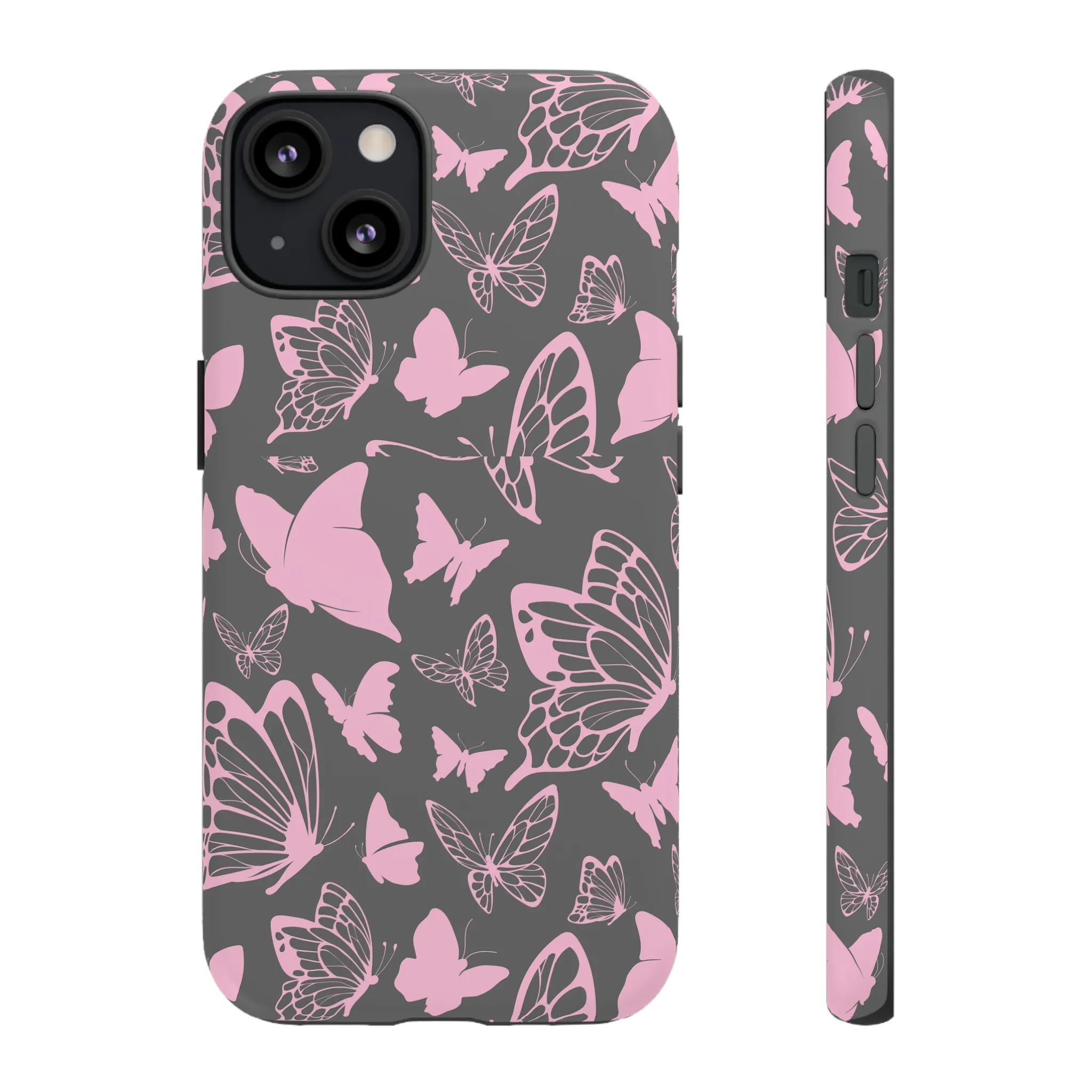 Phone Case with Butterfly Pattern Tough Cases