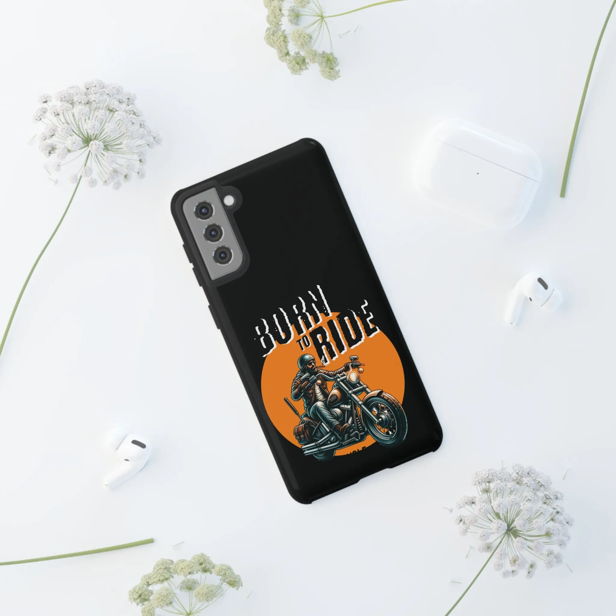 Phone Cases - Born to Ride Tough Cases