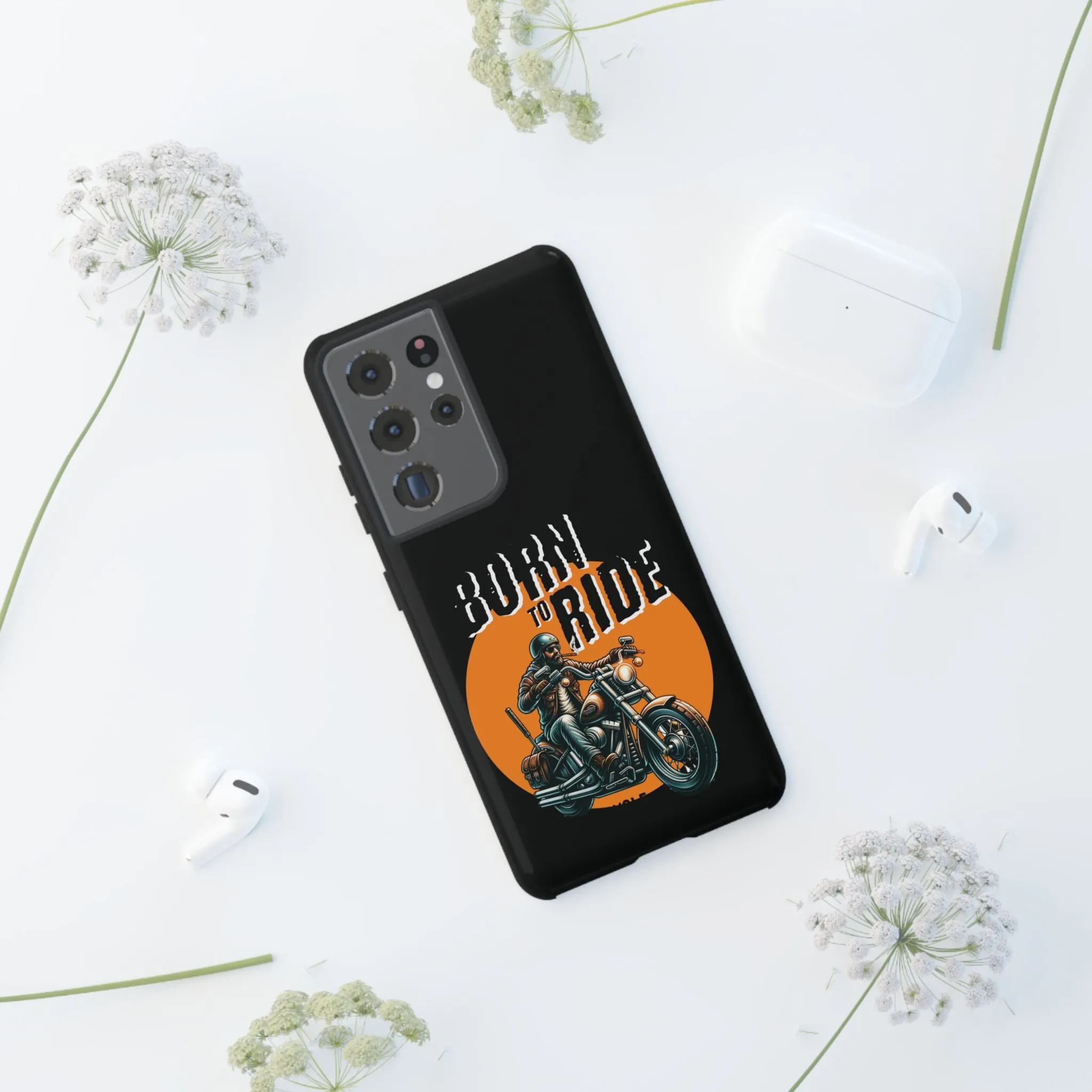 Phone Cases - Born to Ride Tough Cases