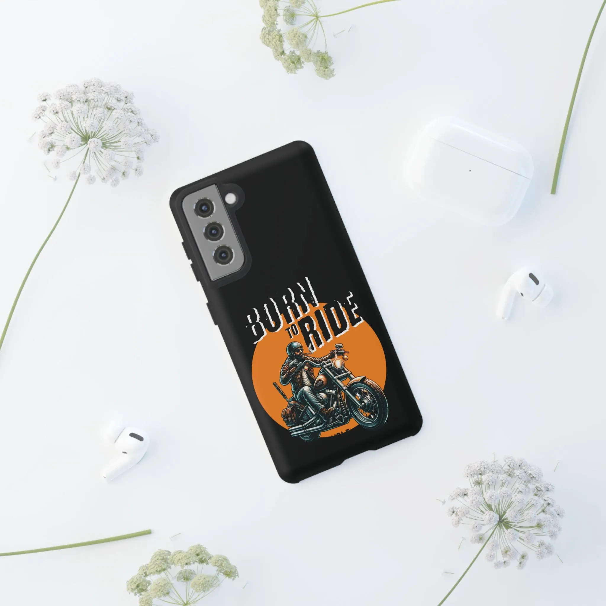 Phone Cases - Born to Ride Tough Cases