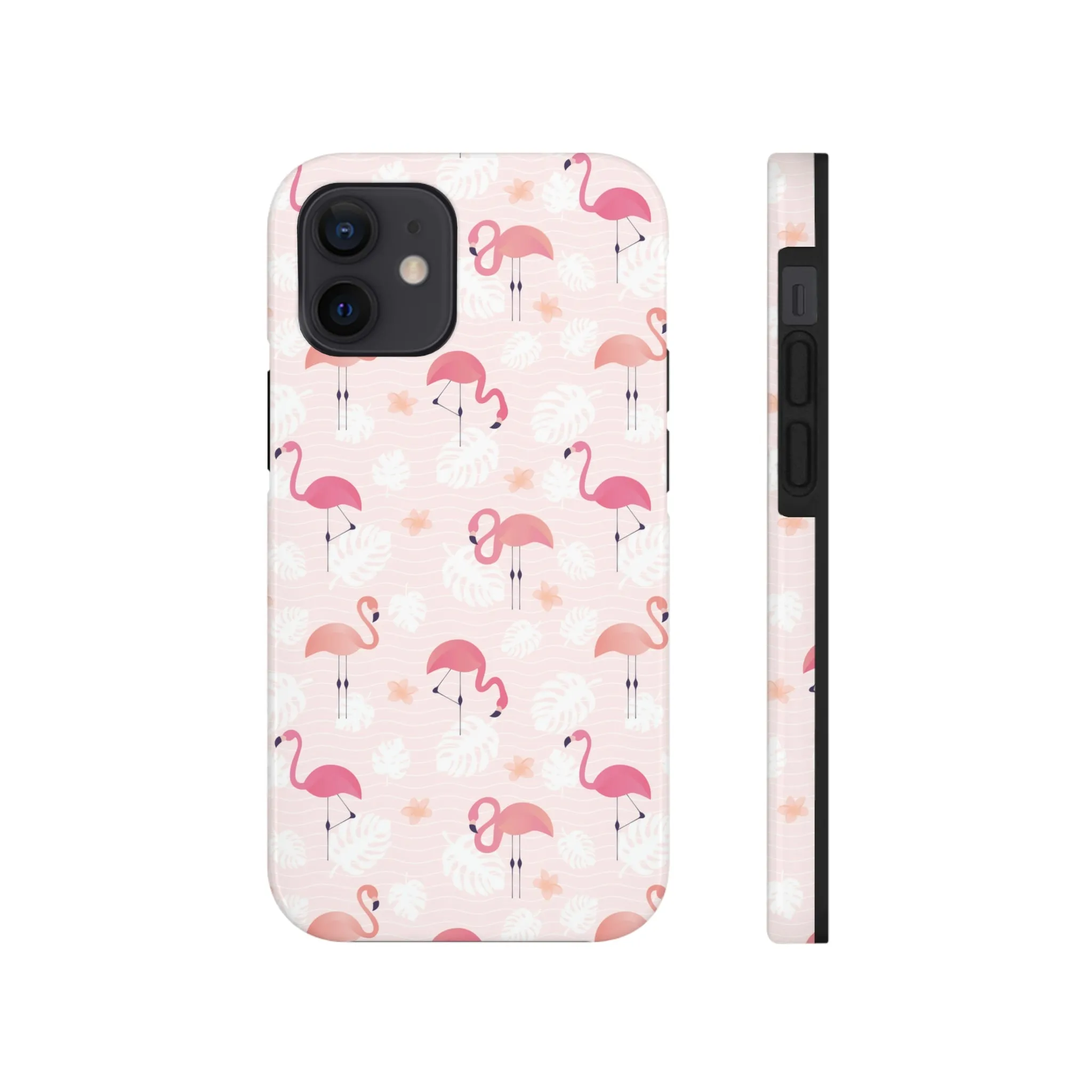 Pink Flamingo iPhone 14 13 Pro Max Tough Case Mate, Cute Aesthetic Iphone 12 11 Mini SE  X XR XS 8 Plus 7 Phone Cover