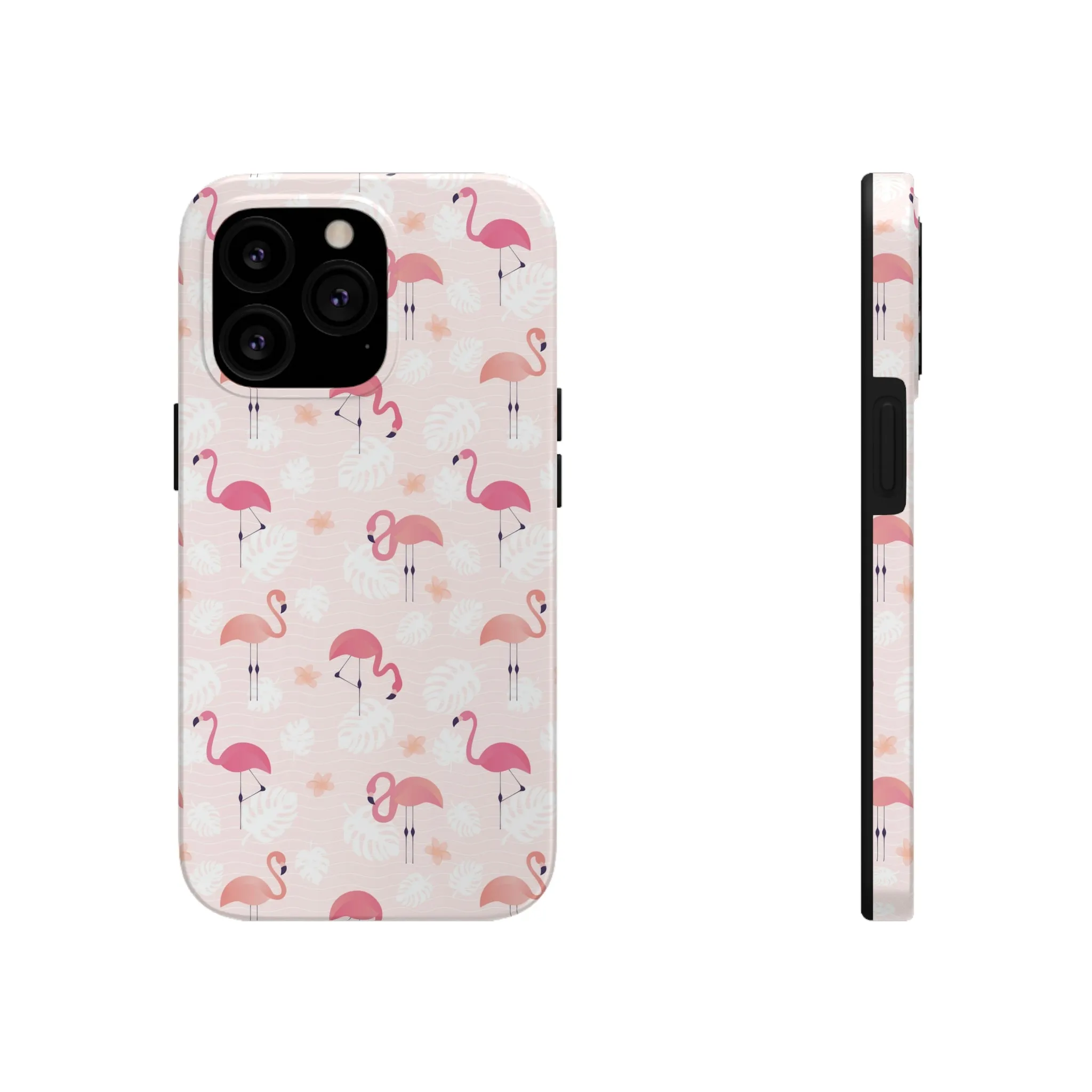 Pink Flamingo iPhone 14 13 Pro Max Tough Case Mate, Cute Aesthetic Iphone 12 11 Mini SE  X XR XS 8 Plus 7 Phone Cover