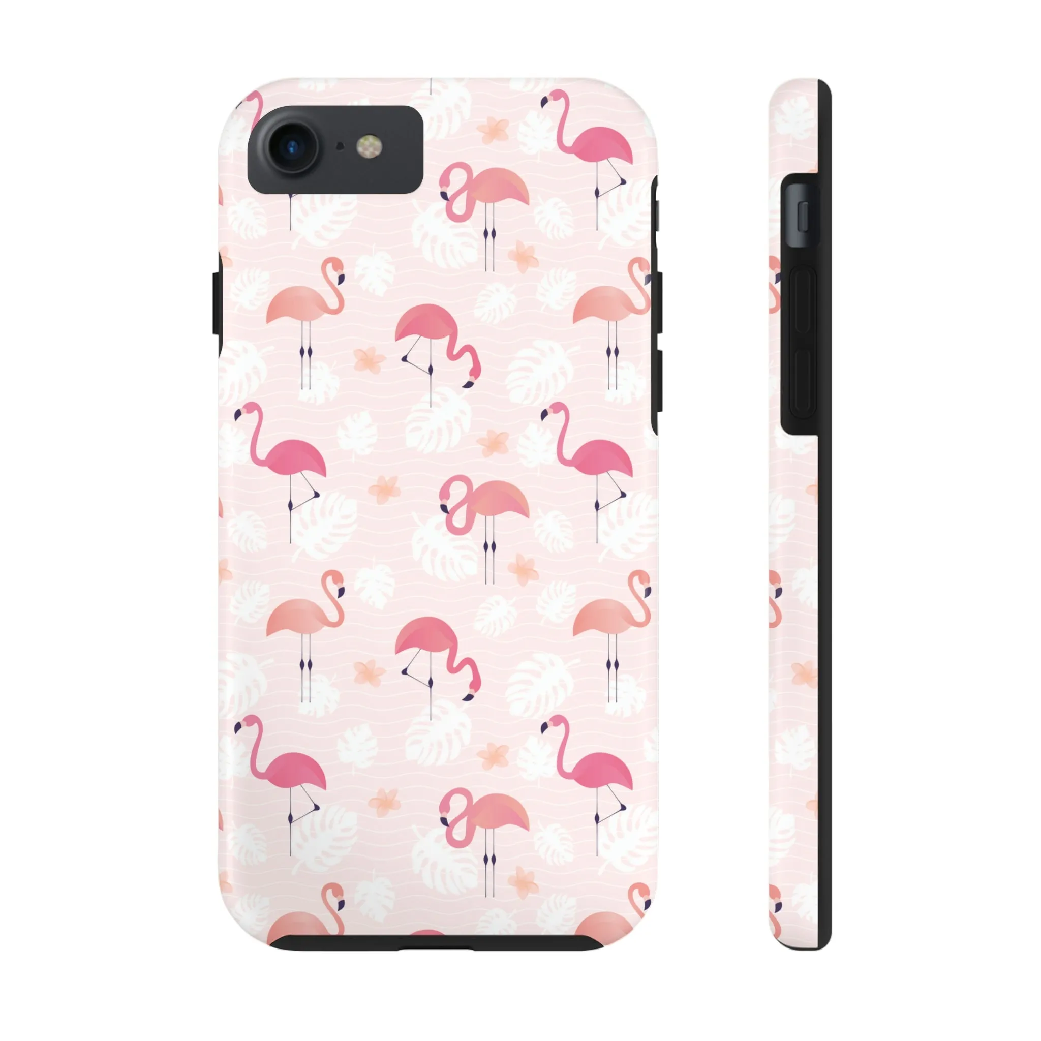 Pink Flamingo iPhone 14 13 Pro Max Tough Case Mate, Cute Aesthetic Iphone 12 11 Mini SE  X XR XS 8 Plus 7 Phone Cover