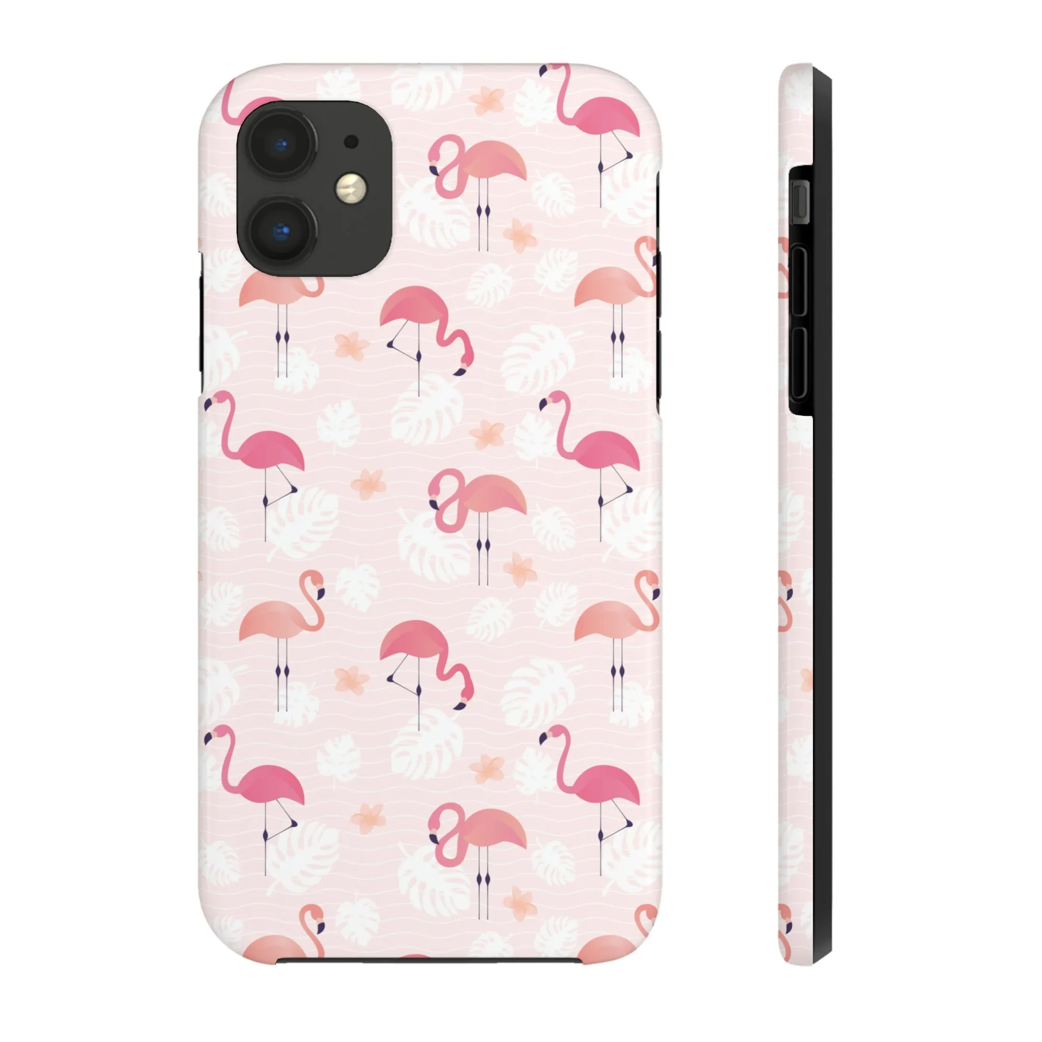 Pink Flamingo iPhone 14 13 Pro Max Tough Case Mate, Cute Aesthetic Iphone 12 11 Mini SE  X XR XS 8 Plus 7 Phone Cover