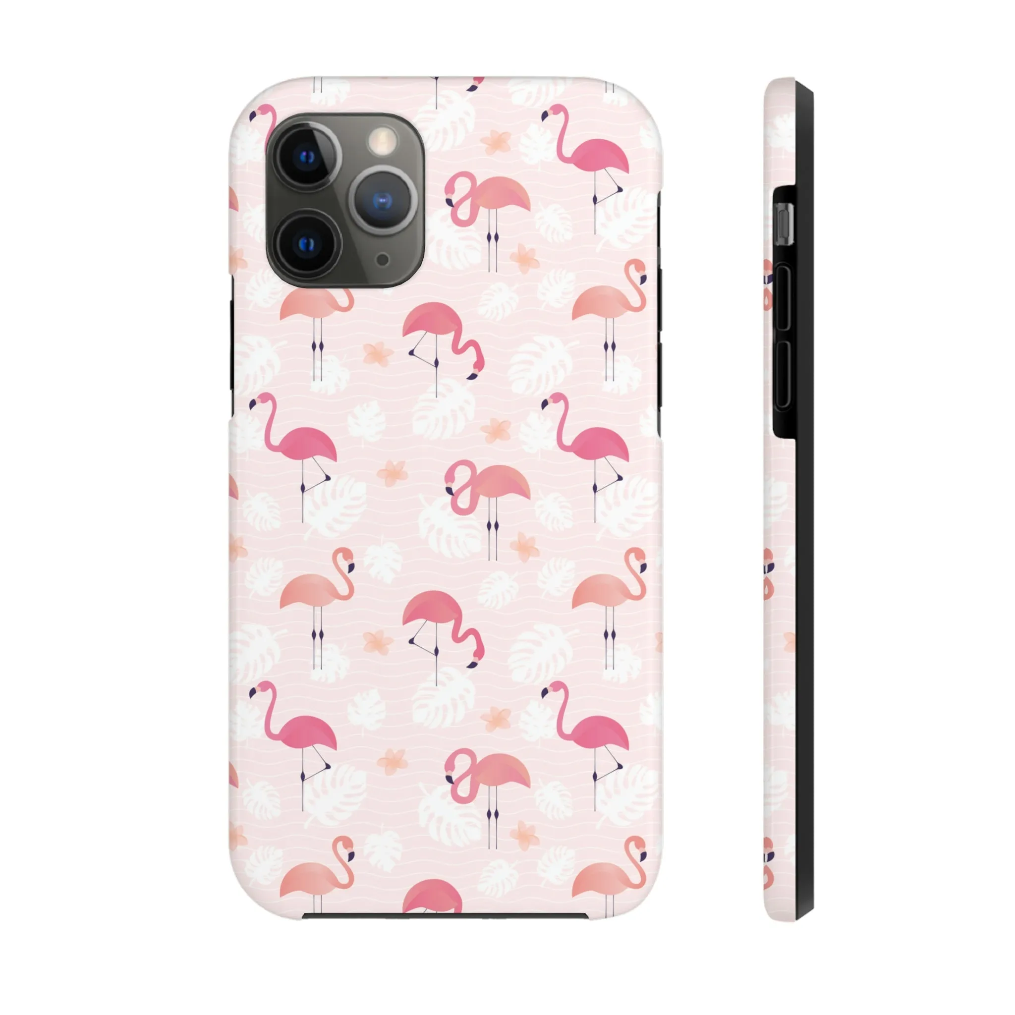 Pink Flamingo iPhone 14 13 Pro Max Tough Case Mate, Cute Aesthetic Iphone 12 11 Mini SE  X XR XS 8 Plus 7 Phone Cover