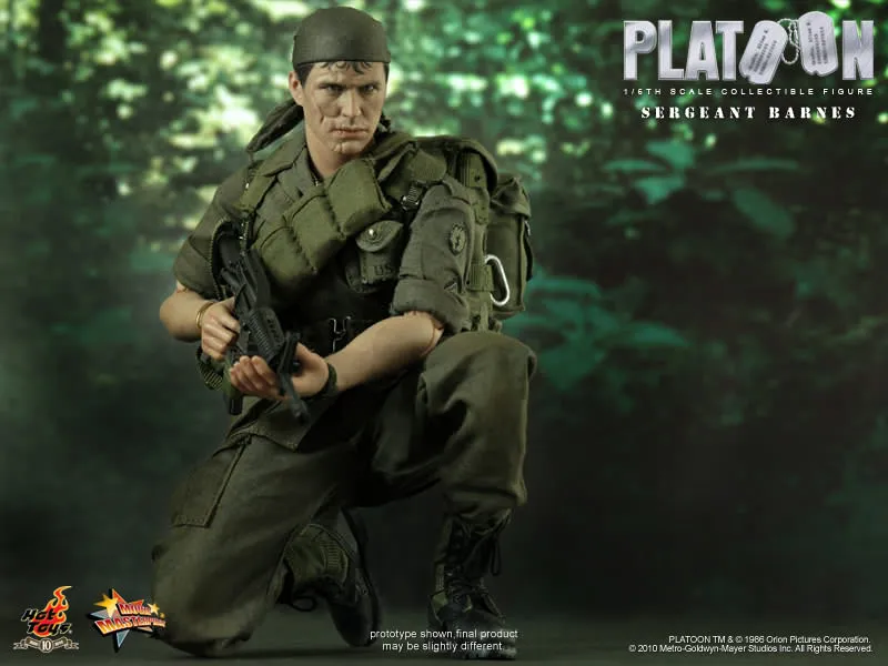 Platoon - Sergeant Barnes - MINT IN BOX