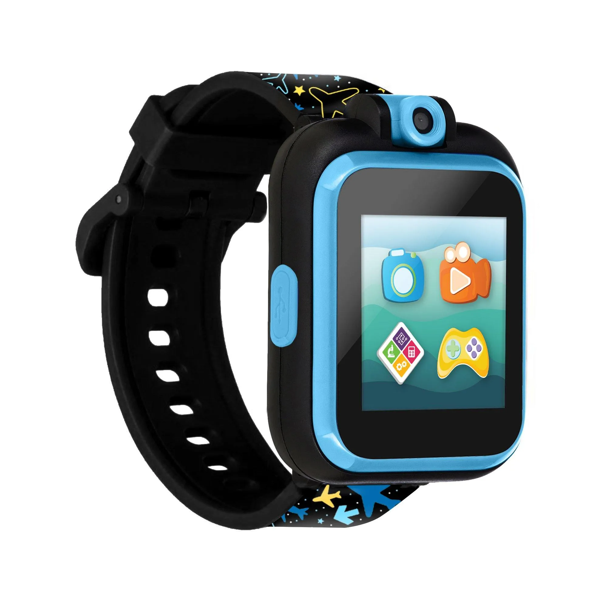 PlayZoom 2 Kids Smartwatch: Airplane & Star Print