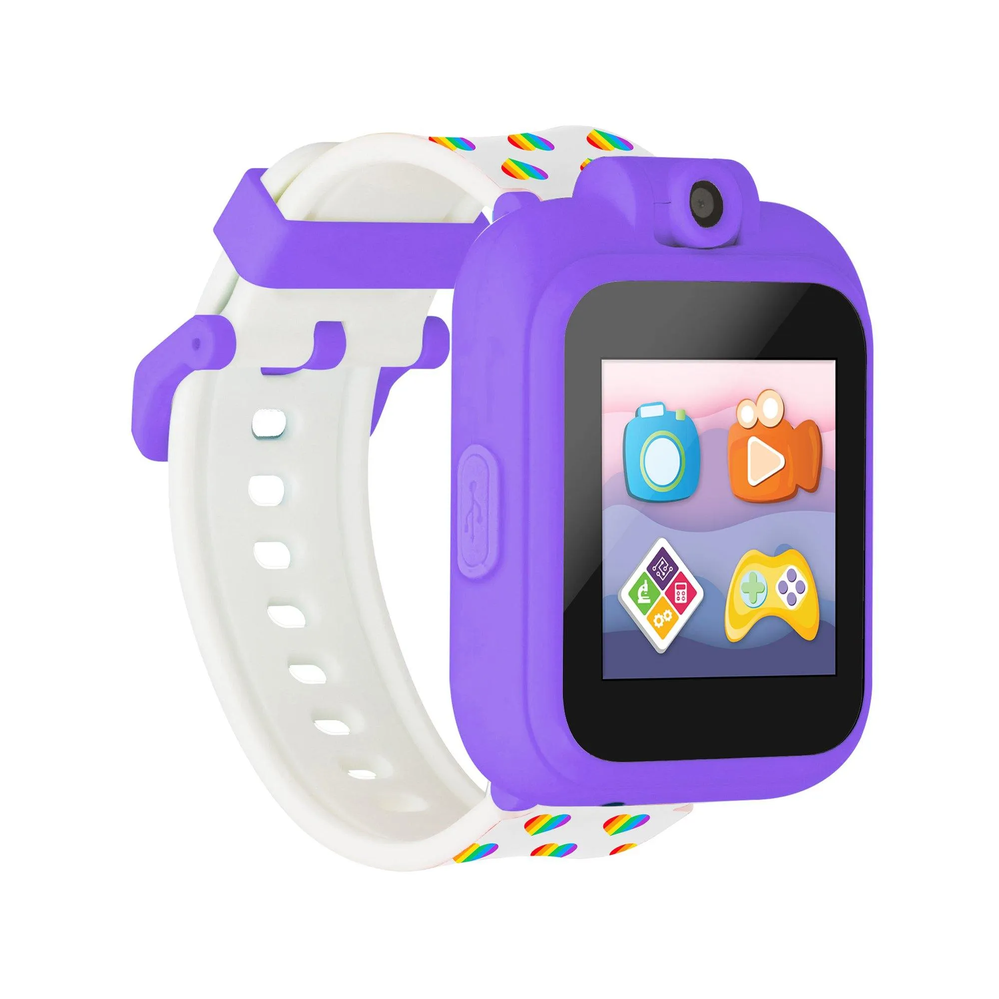 PlayZoom 2 Kids Smartwatch: Purple/White Hearts