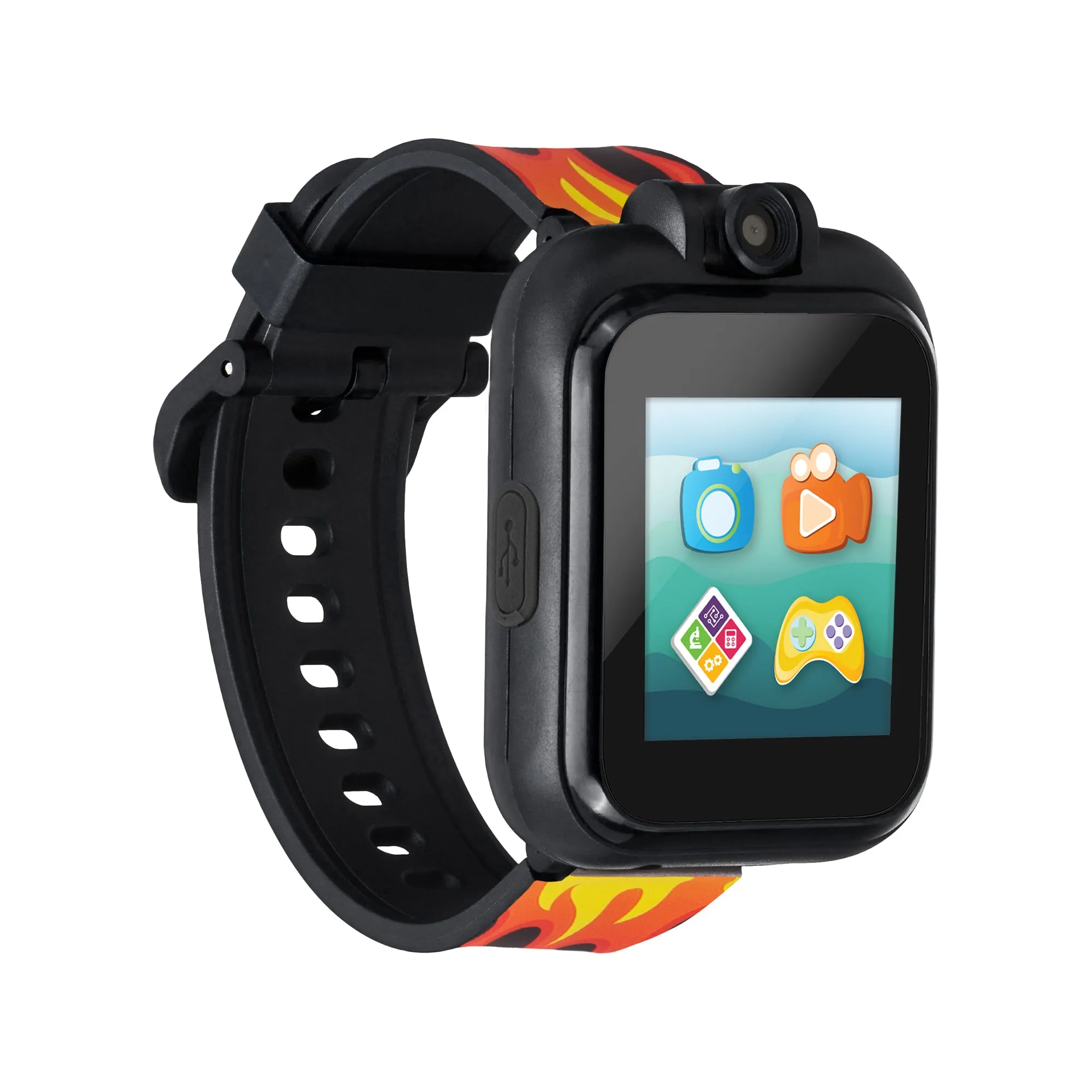 PlayZoom 2 Kids Smartwatch with Headphones: Flame Print