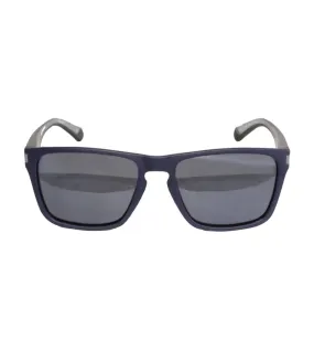 Polaroid Unisex Black Polarized Square Sunglasses