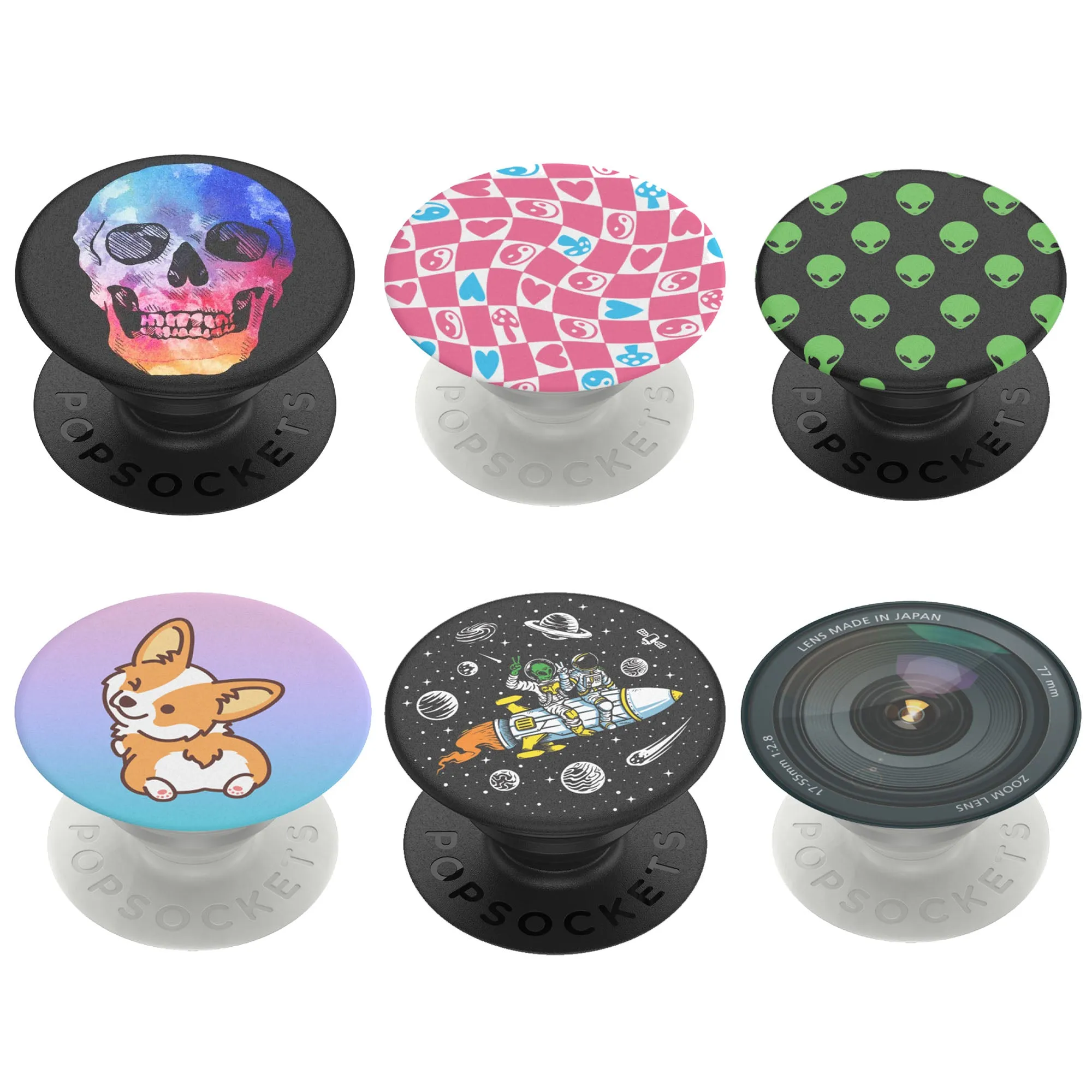 PopSockets PopGrip Swappable - Shaky Bones Multi (Barcode : 842978190518 )