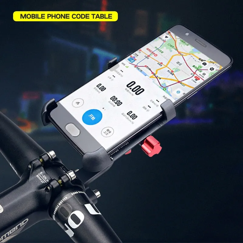 Promend 360 Rotatable Bike Mobile Phone Holder Aluminum Adjustable Bicycle Holder Non-slip MTB Phone Mount Stand Cycling Bracket