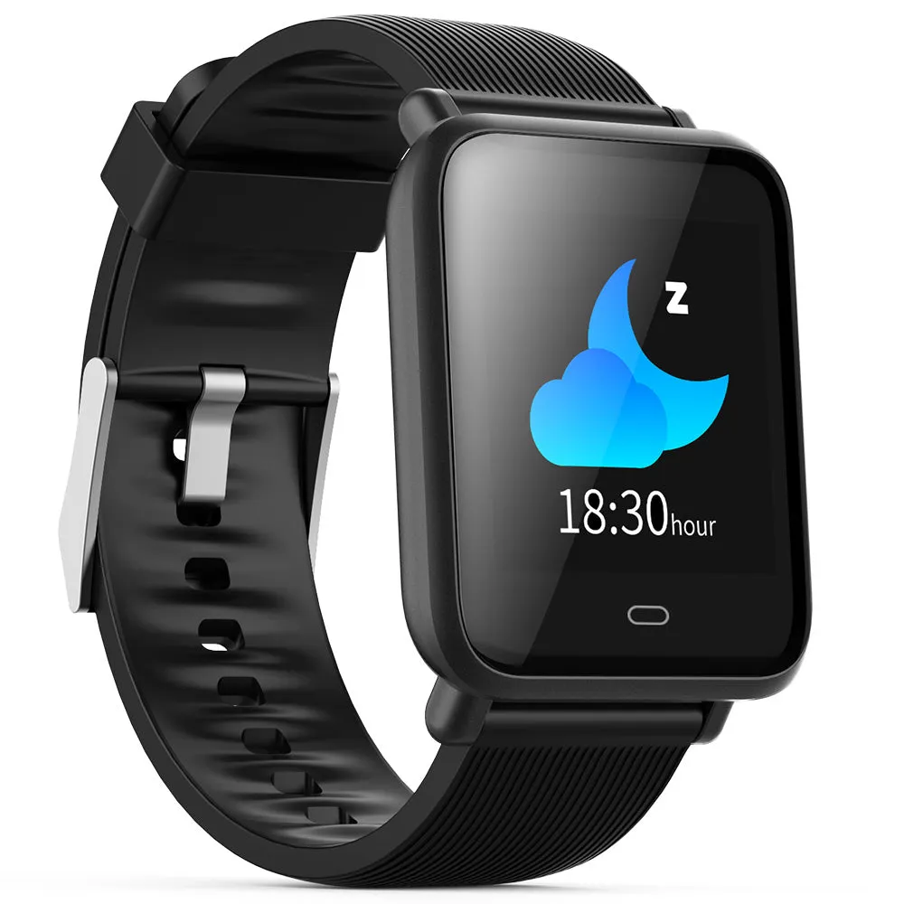 Q9 Smartwatch Waterproof Sports For Android IOS With Heart Rate Monitor Blood Pressure Functions Smart Watch