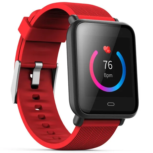 Q9 Smartwatch Waterproof Sports For Android IOS With Heart Rate Monitor Blood Pressure Functions Smart Watch