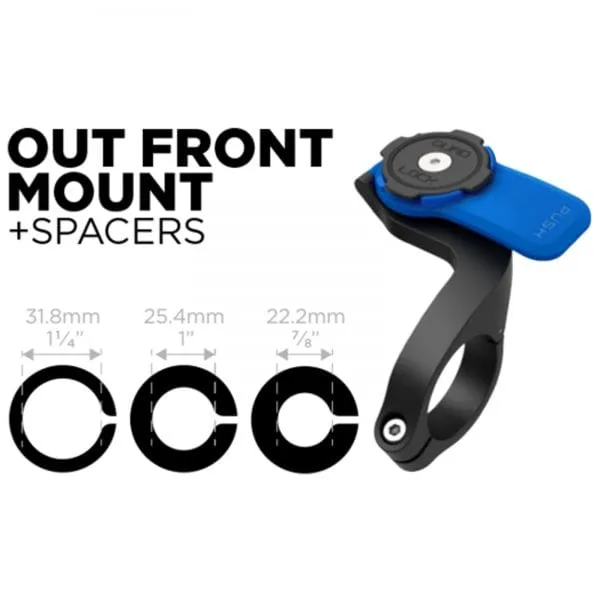 Quad Lock Out Front Handlebar Phone Mount