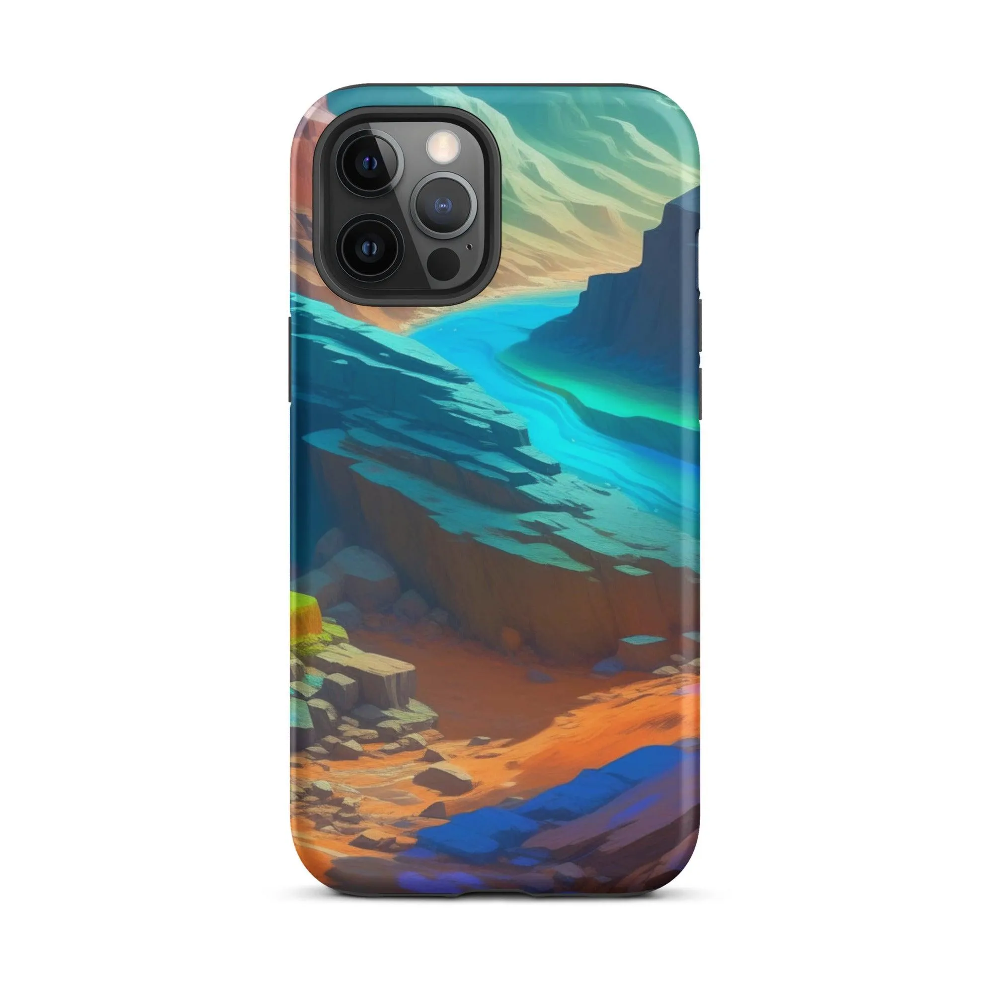 "River Flow" Tough Case for iPhone® - Dual Layer Protection