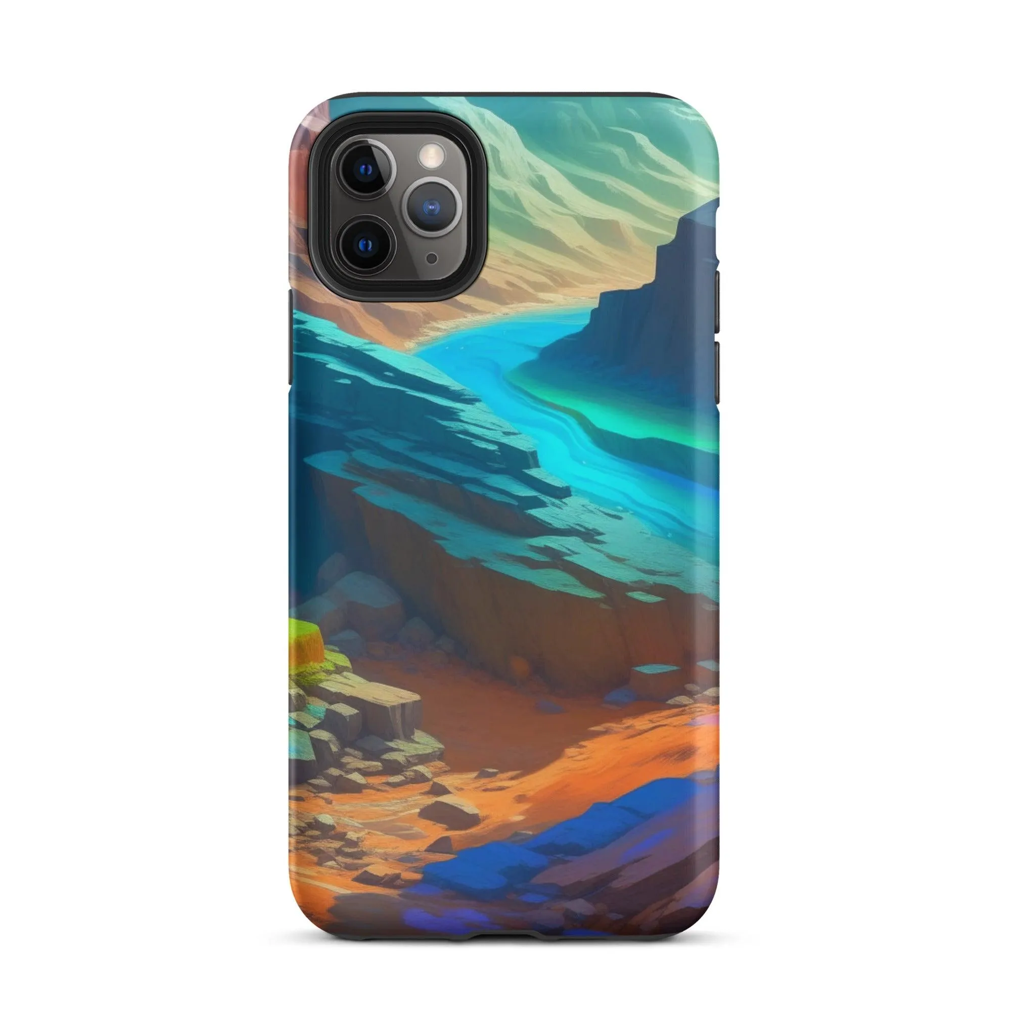 "River Flow" Tough Case for iPhone® - Dual Layer Protection