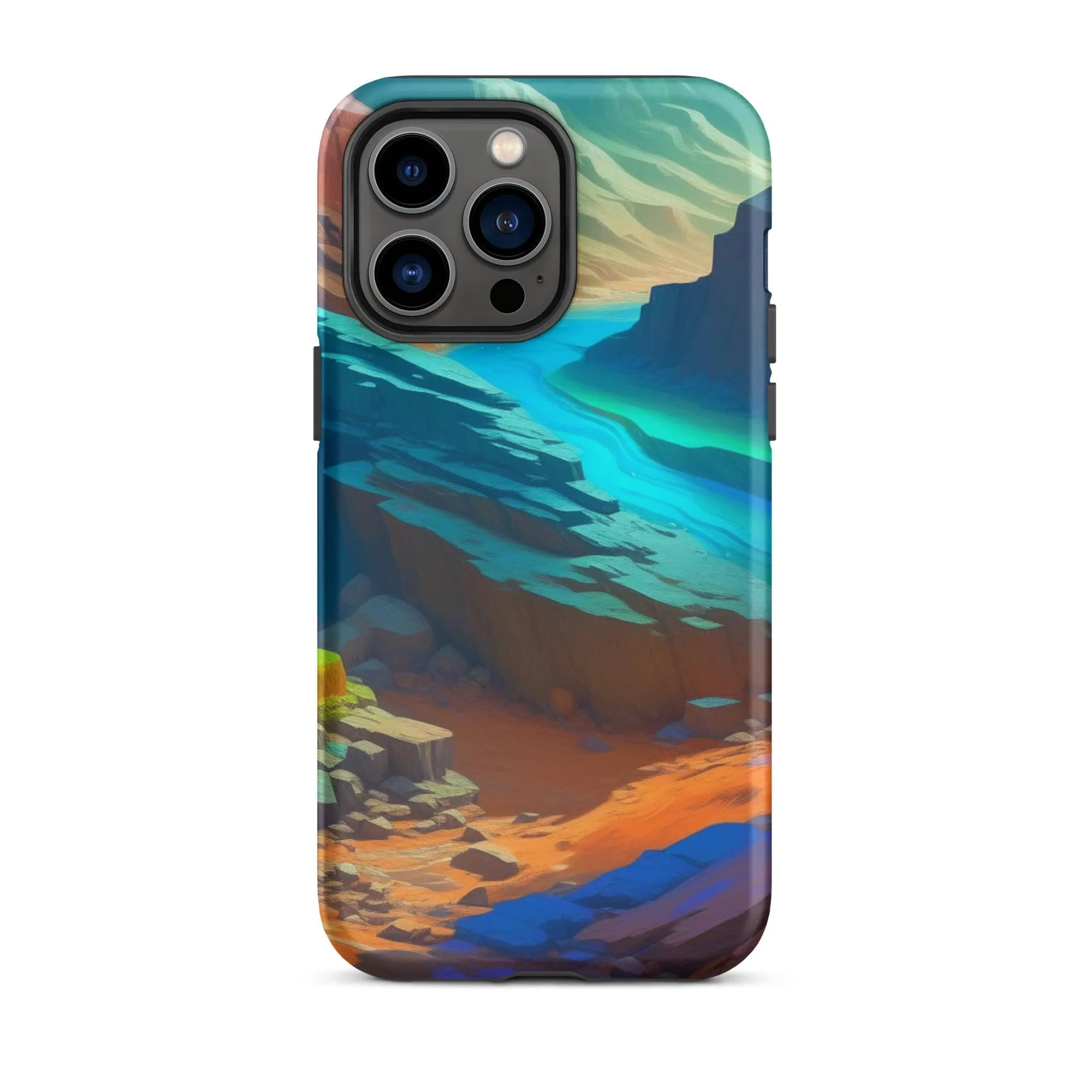 "River Flow" Tough Case for iPhone® - Dual Layer Protection