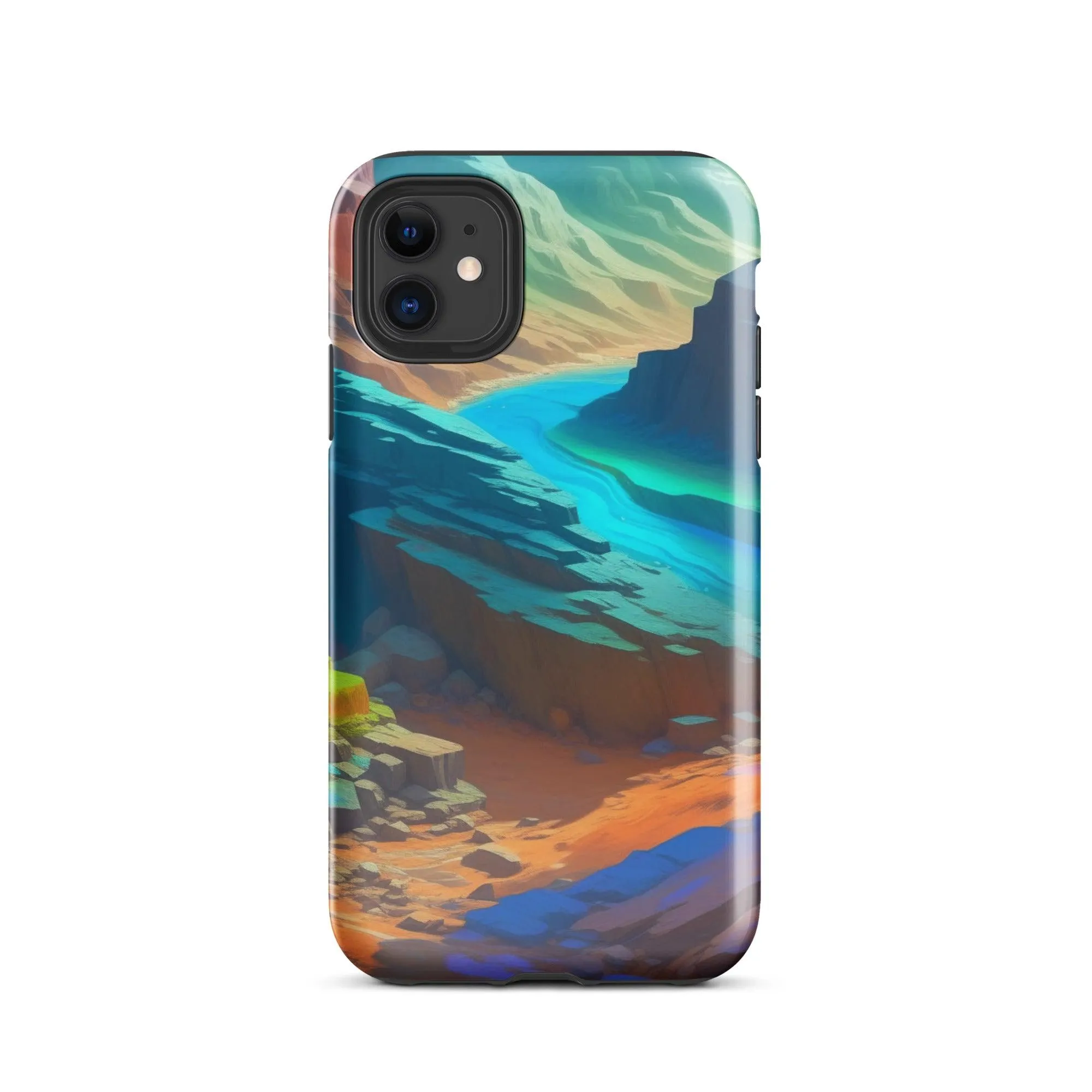 "River Flow" Tough Case for iPhone® - Dual Layer Protection