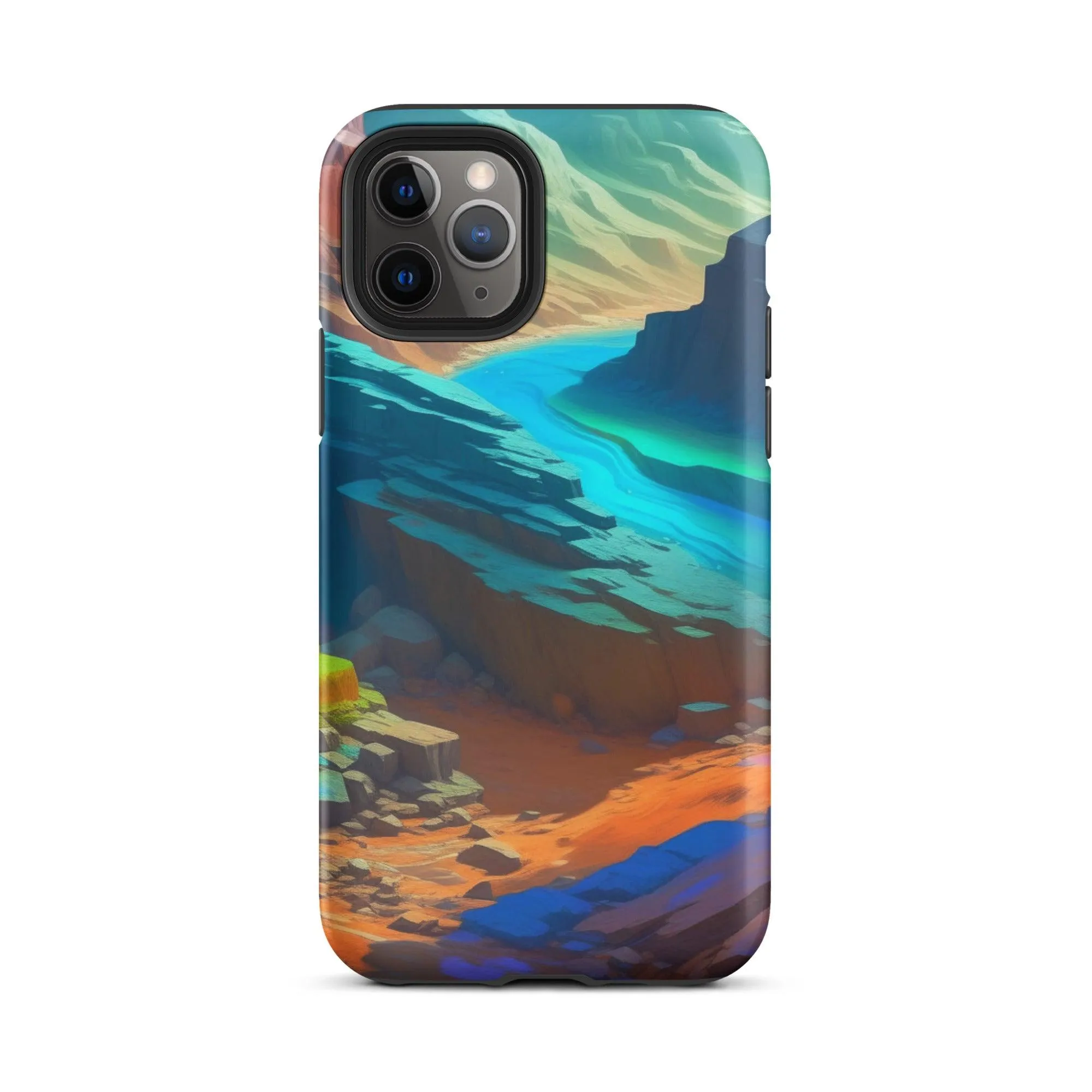 "River Flow" Tough Case for iPhone® - Dual Layer Protection