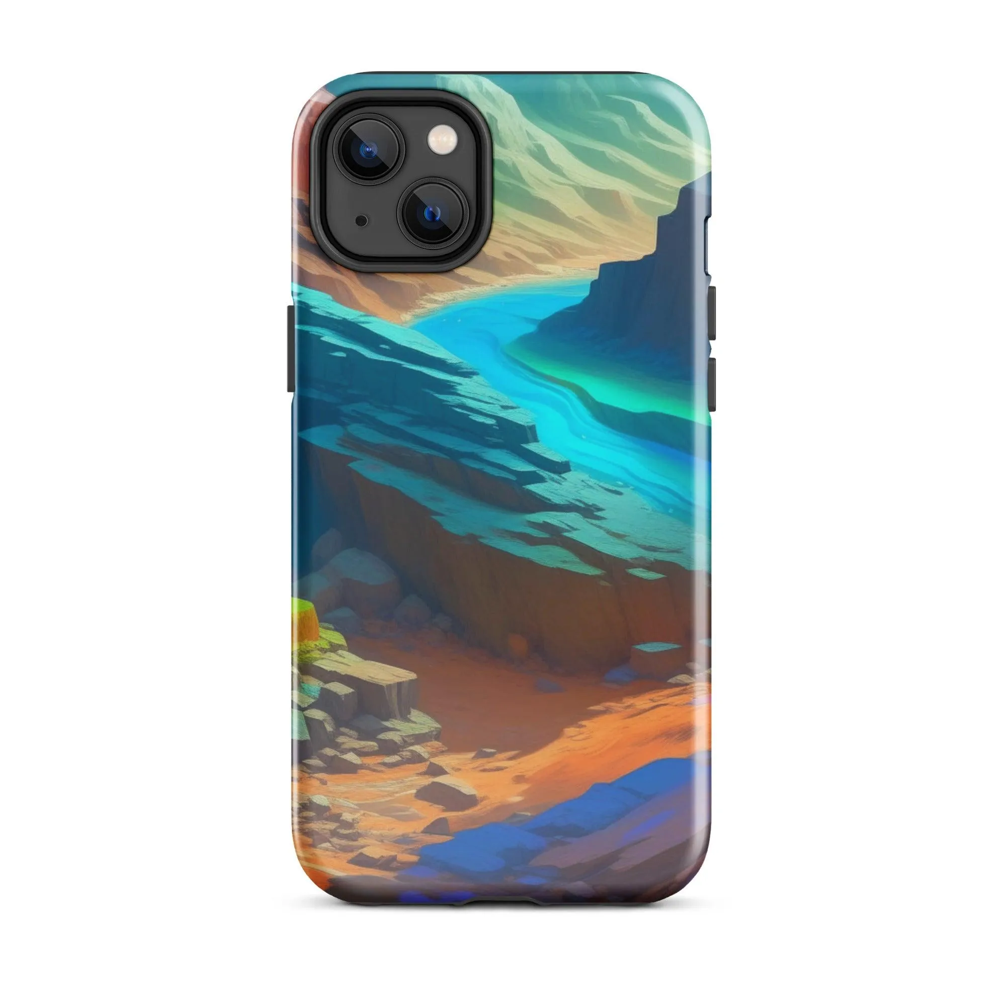 "River Flow" Tough Case for iPhone® - Dual Layer Protection