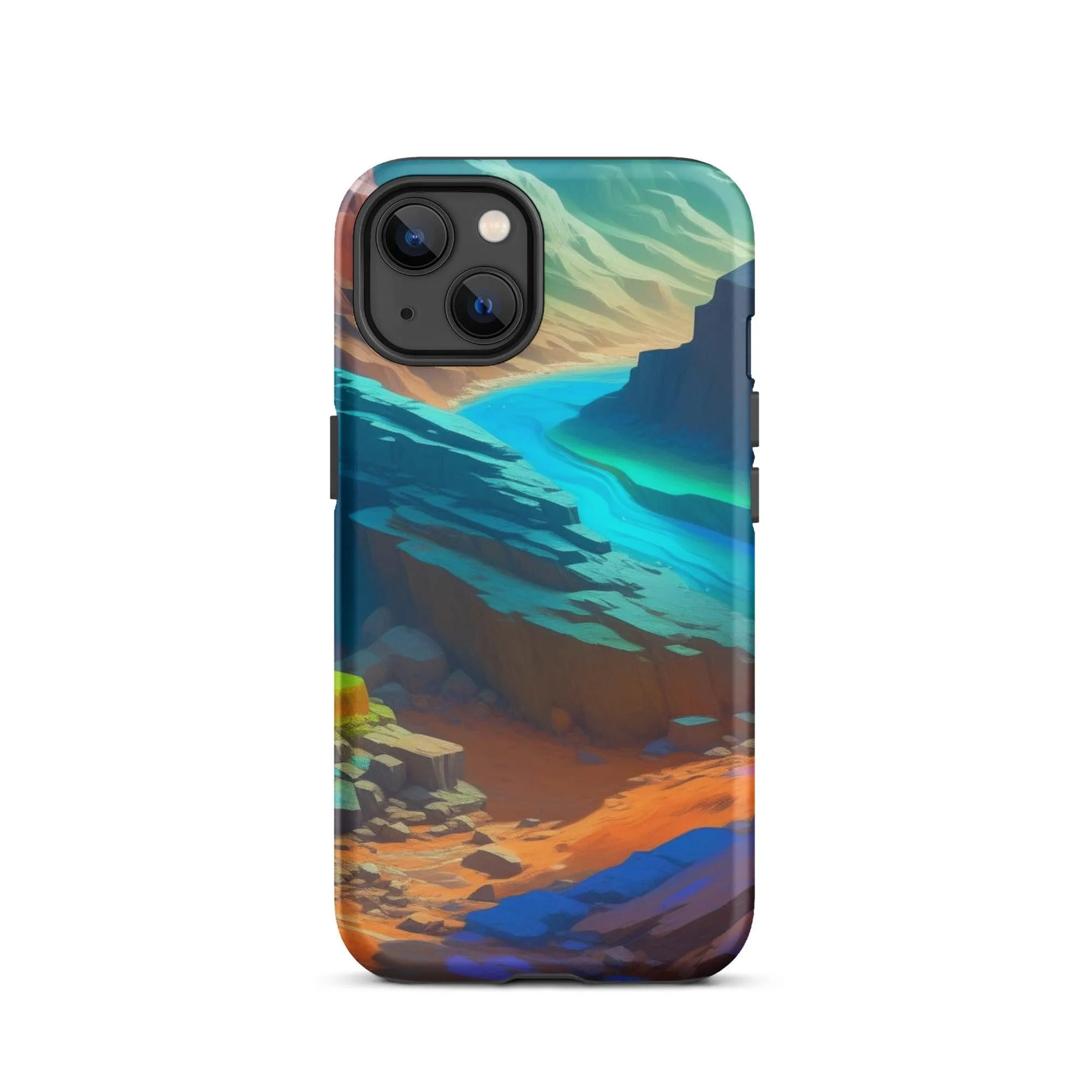 "River Flow" Tough Case for iPhone® - Dual Layer Protection