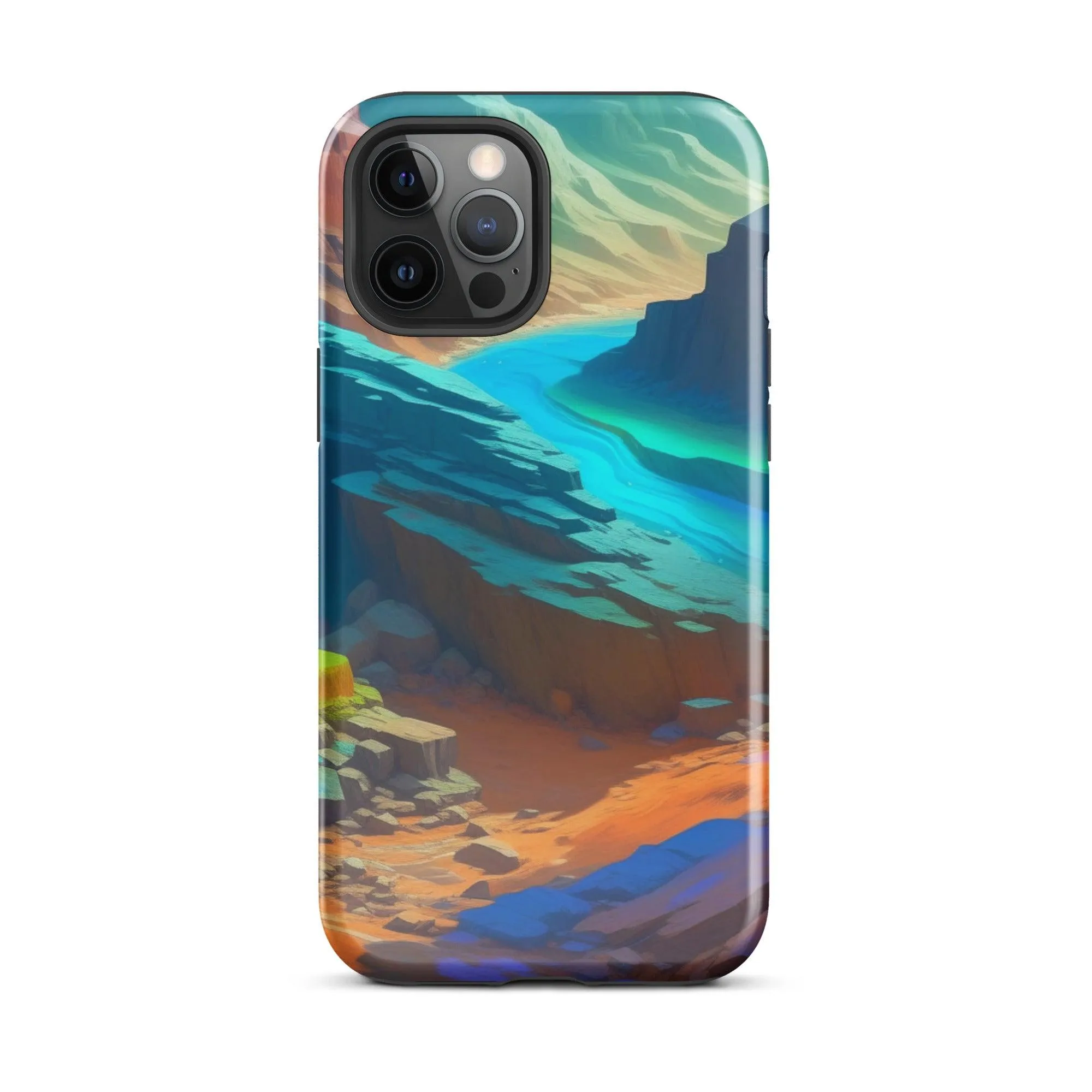 "River Flow" Tough Case for iPhone® - Dual Layer Protection