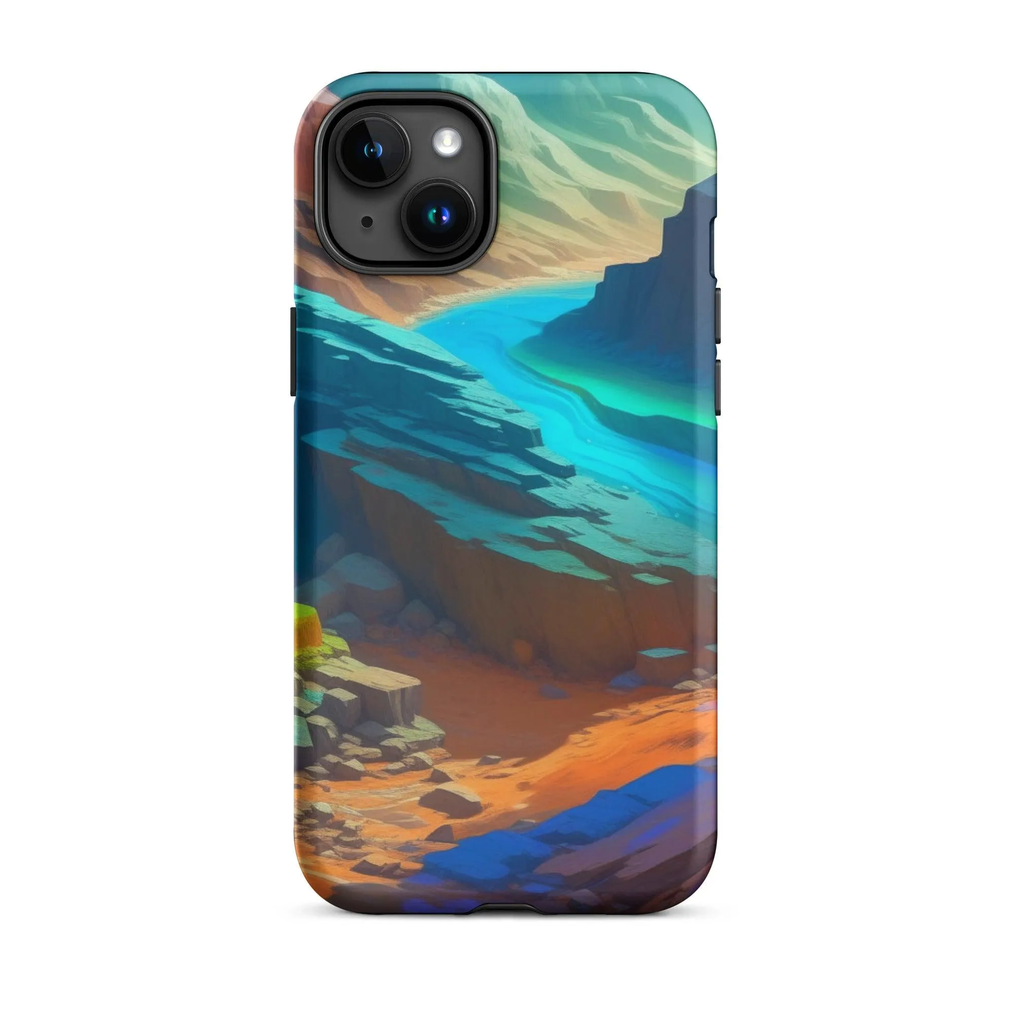 "River Flow" Tough Case for iPhone® - Dual Layer Protection