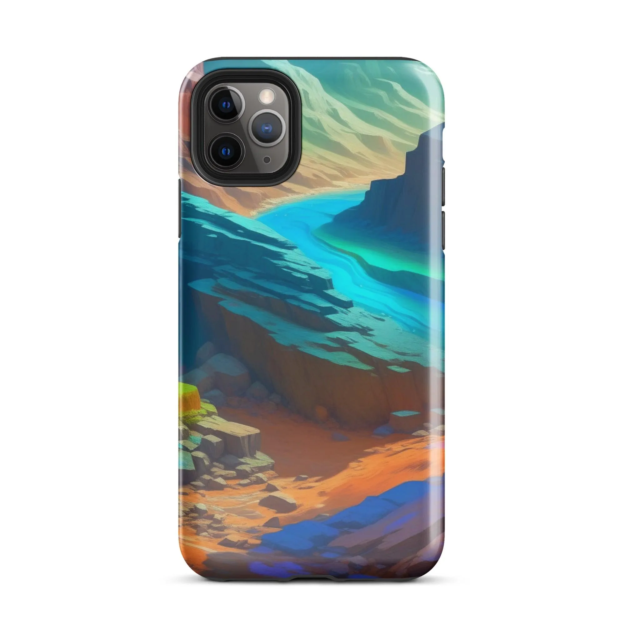 "River Flow" Tough Case for iPhone® - Dual Layer Protection