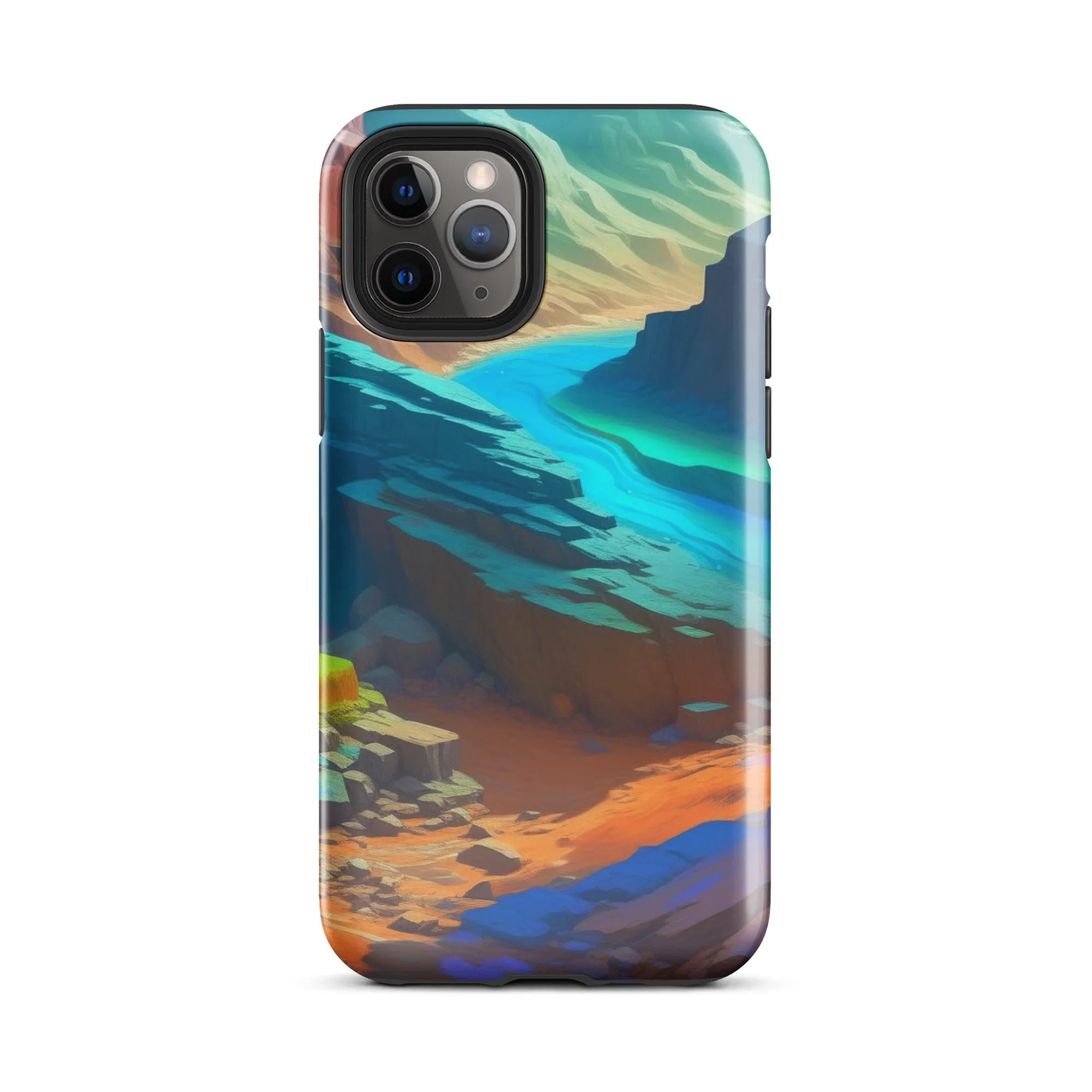 "River Flow" Tough Case for iPhone® - Dual Layer Protection