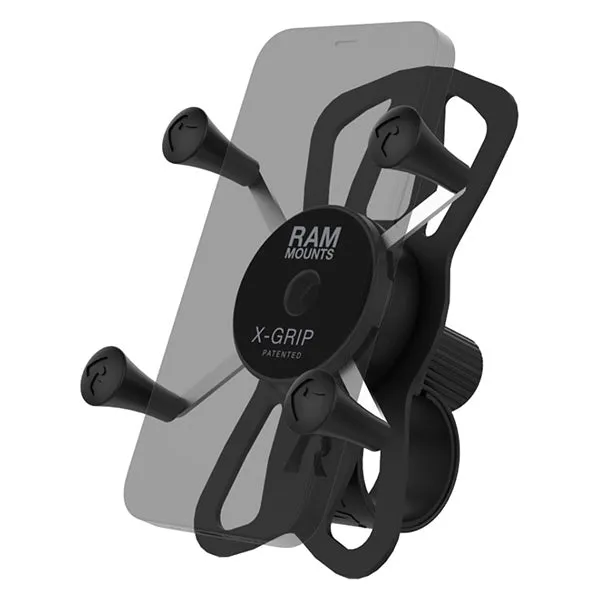 RAM MOUNT X-Grip Large Phone Mount with Tough-strap handlebar base