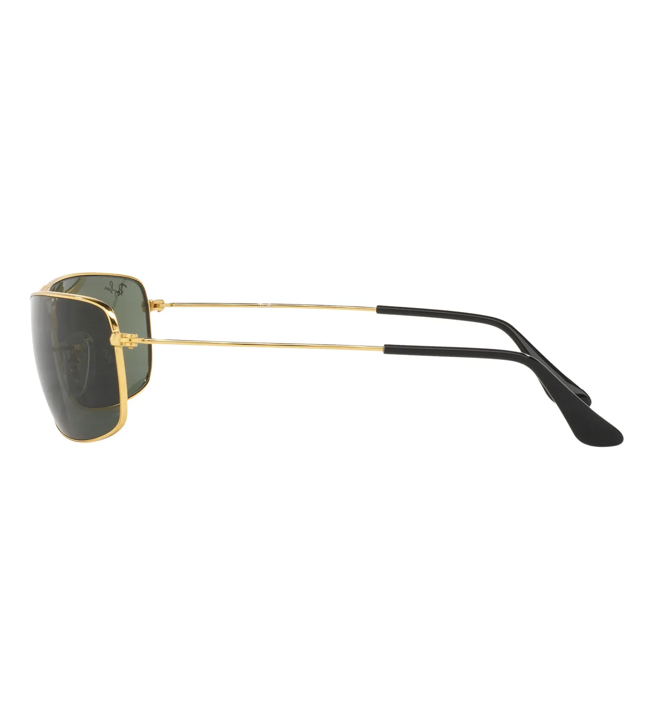 Ray Ban Unisex Green Rectangular Sunglasses