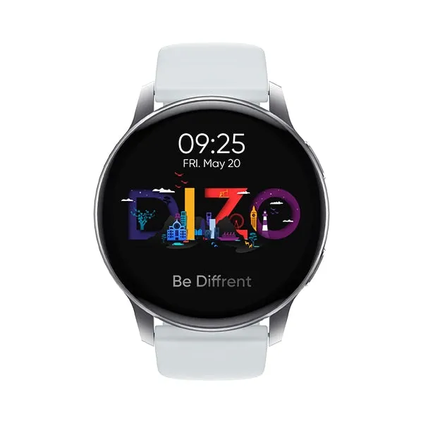 realme Techlife DIZO Watch R Smart Watch 360*360 AMOLED Display Waterproof Fitness Tracker Sport Smartwatch Women Men