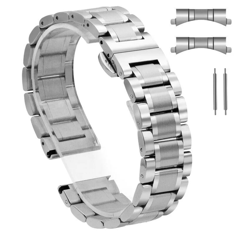 Replacement Stainless Steel Watch Straps compatible with Fitbit Inspire 3