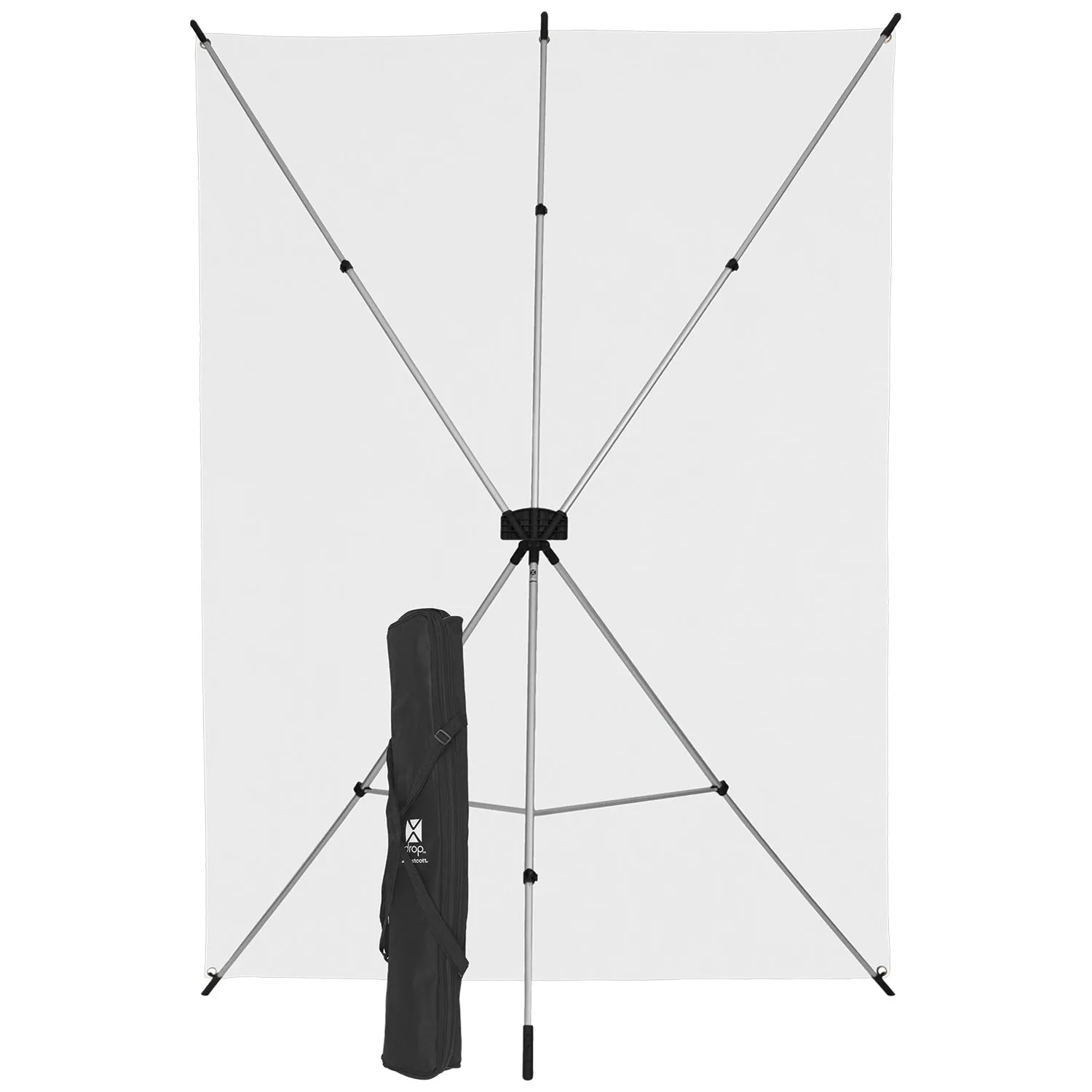 Ring Light Kit with X-Drop Backdrop & Stands