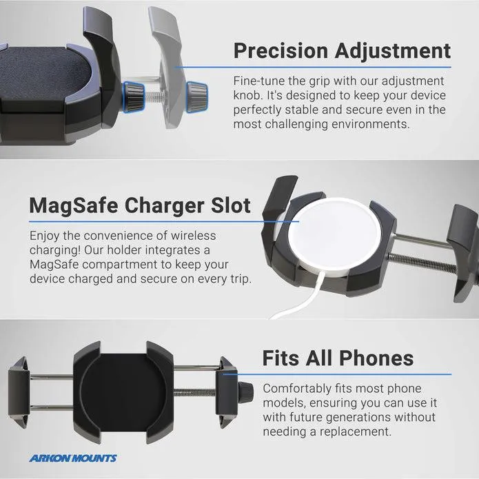 RoadVise® Ultra Sticky Suction Phone or Tablet Mount