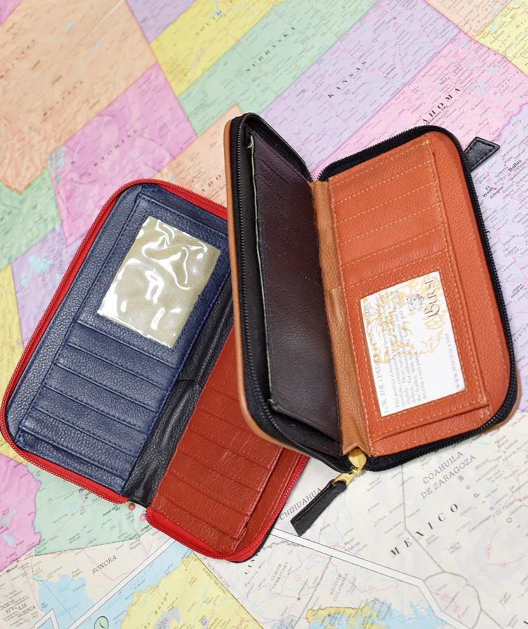 Roomy Zip Wallet