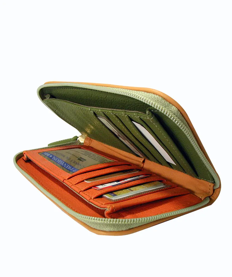 Roomy Zip Wallet