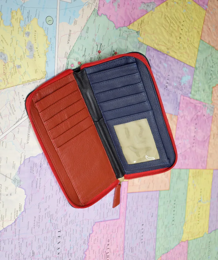 Roomy Zip Wallet