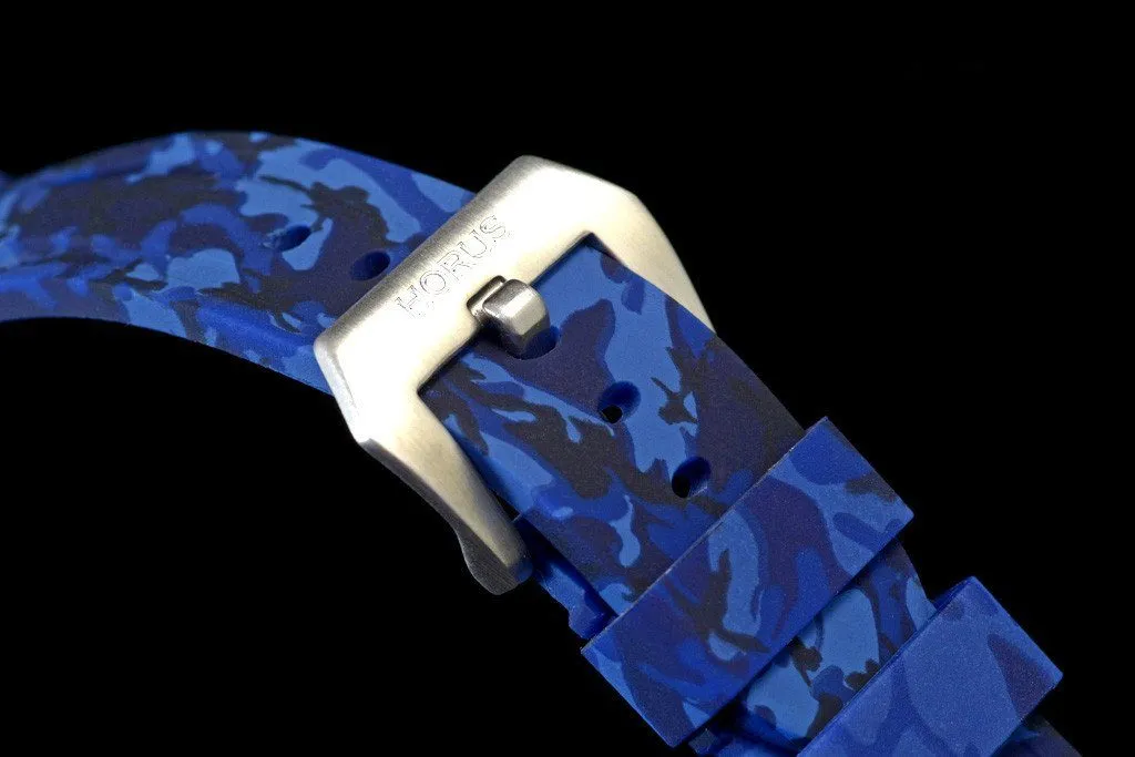 RUBBER STRAP FOR BREITLING AVENGER - OCEAN CAMO