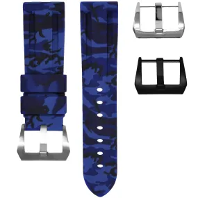 RUBBER STRAP FOR BREITLING AVENGER - OCEAN CAMO