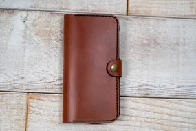 Samsung Galaxy A52 Leather Phone Wallet | Chestnut