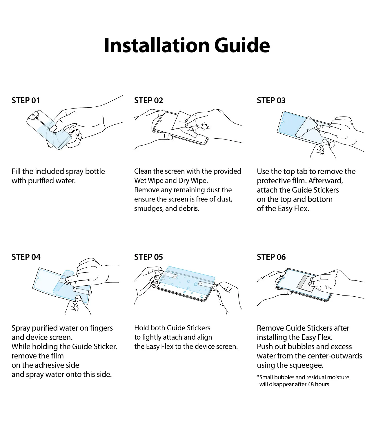 Samsung Galaxy S21 Plus Screen Protector| Easy Flex