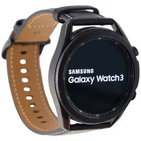 Samsung Galaxy Watch3 (45mm) GPS   Bluetooth Smartwatch - Mystic Black (SM-R840)