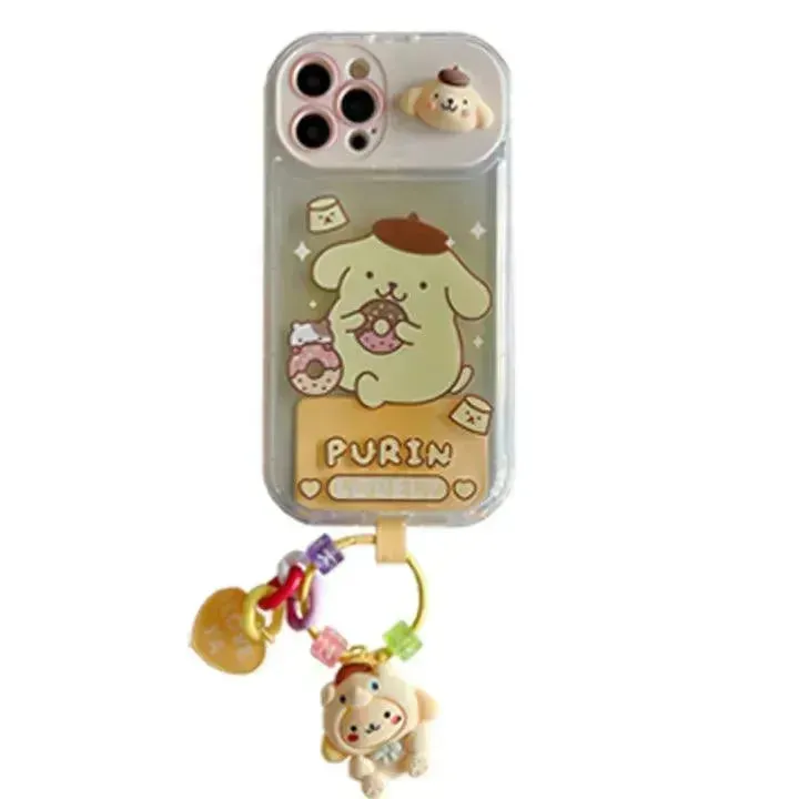 Sanrio Kuromi & Friends Mirror Stand Case (For iPhones)