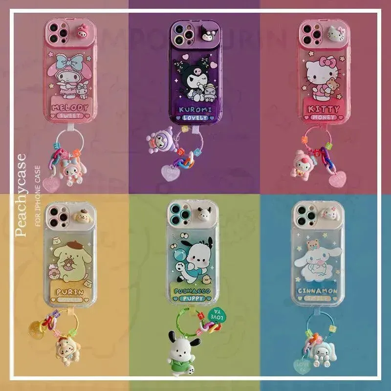 Sanrio Kuromi & Friends Mirror Stand Case (For iPhones)